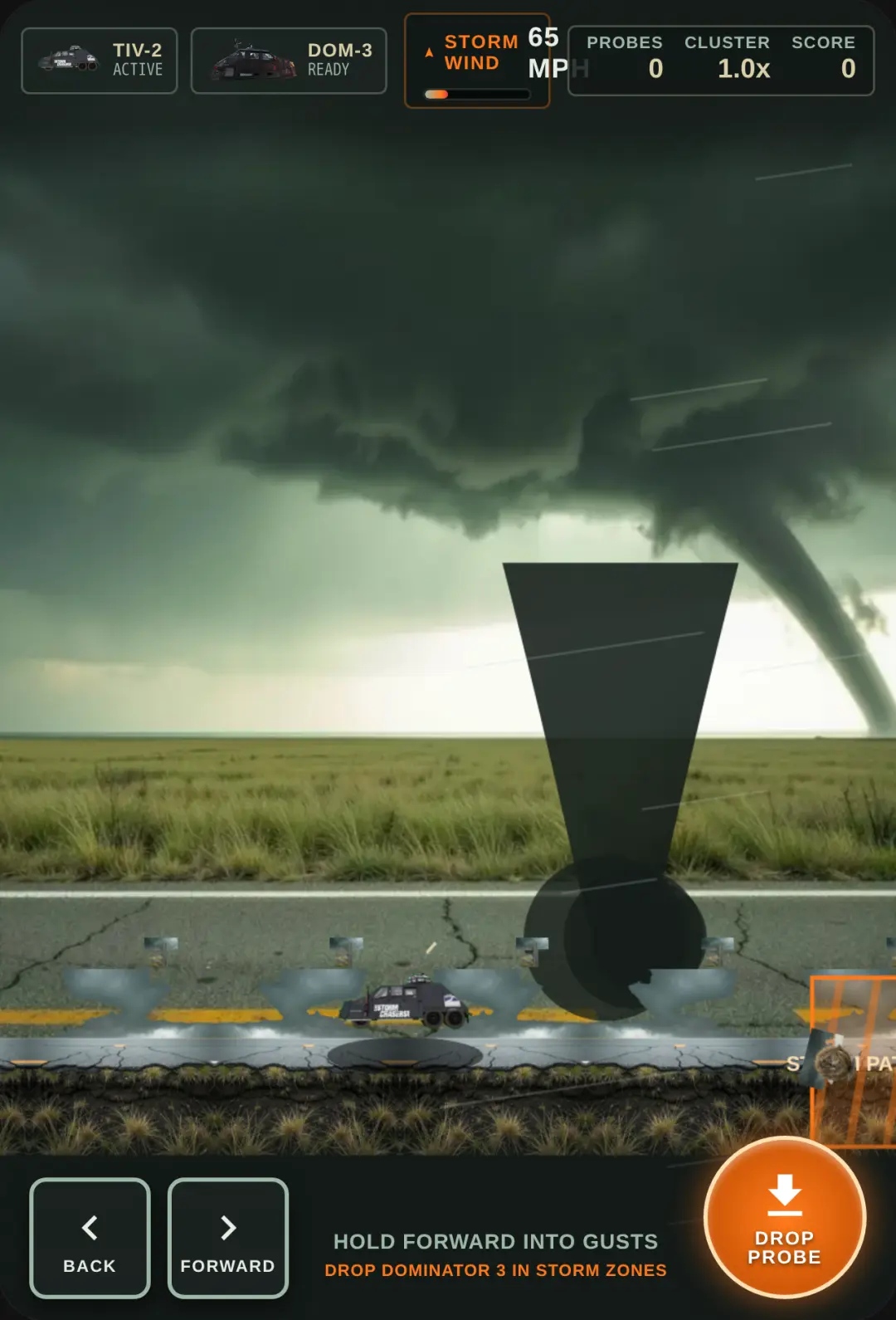 Tornado Interceptor: Dominator 3 Probe Drop cover