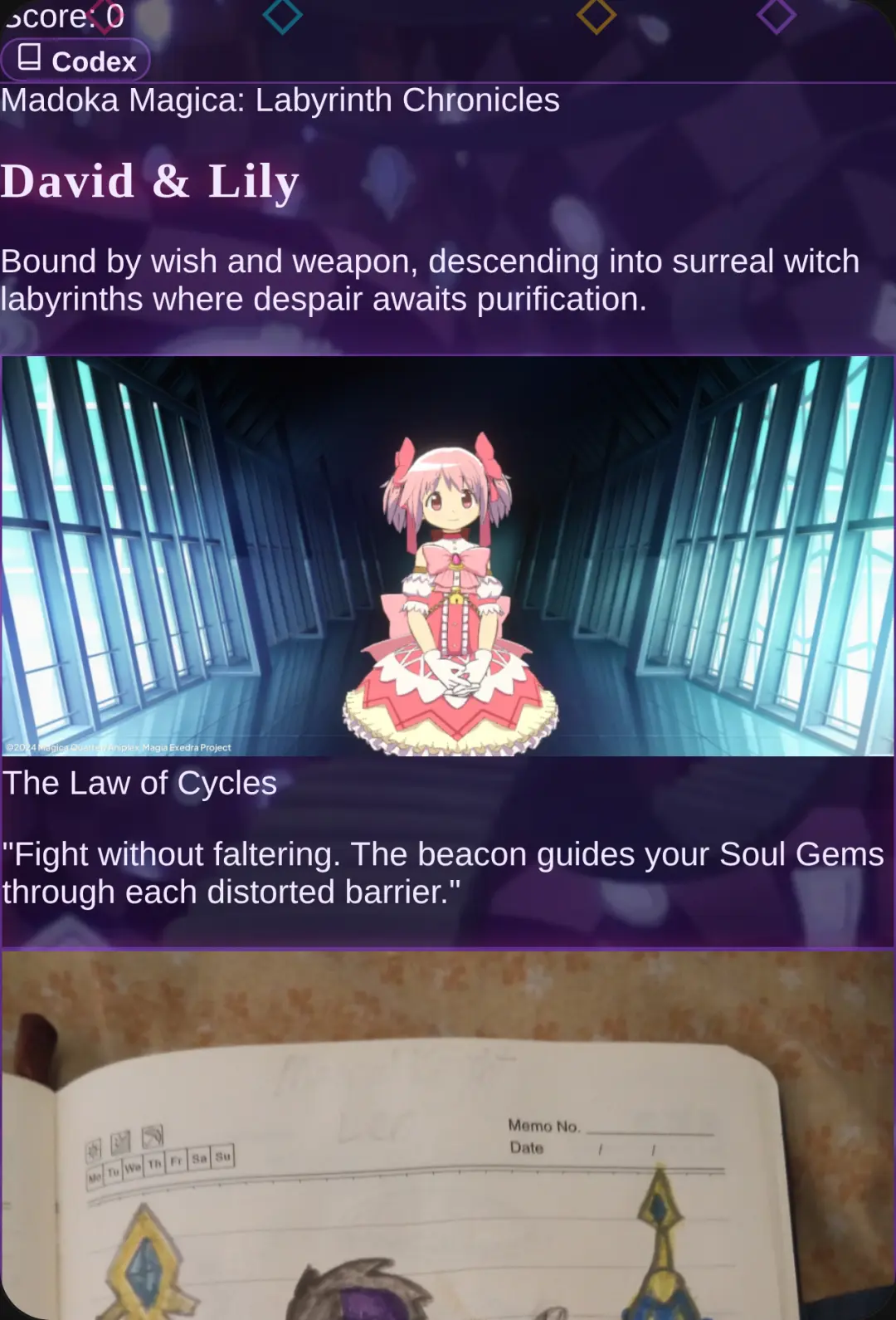 Madoka Magica: Labyrinth of David & Lily cover