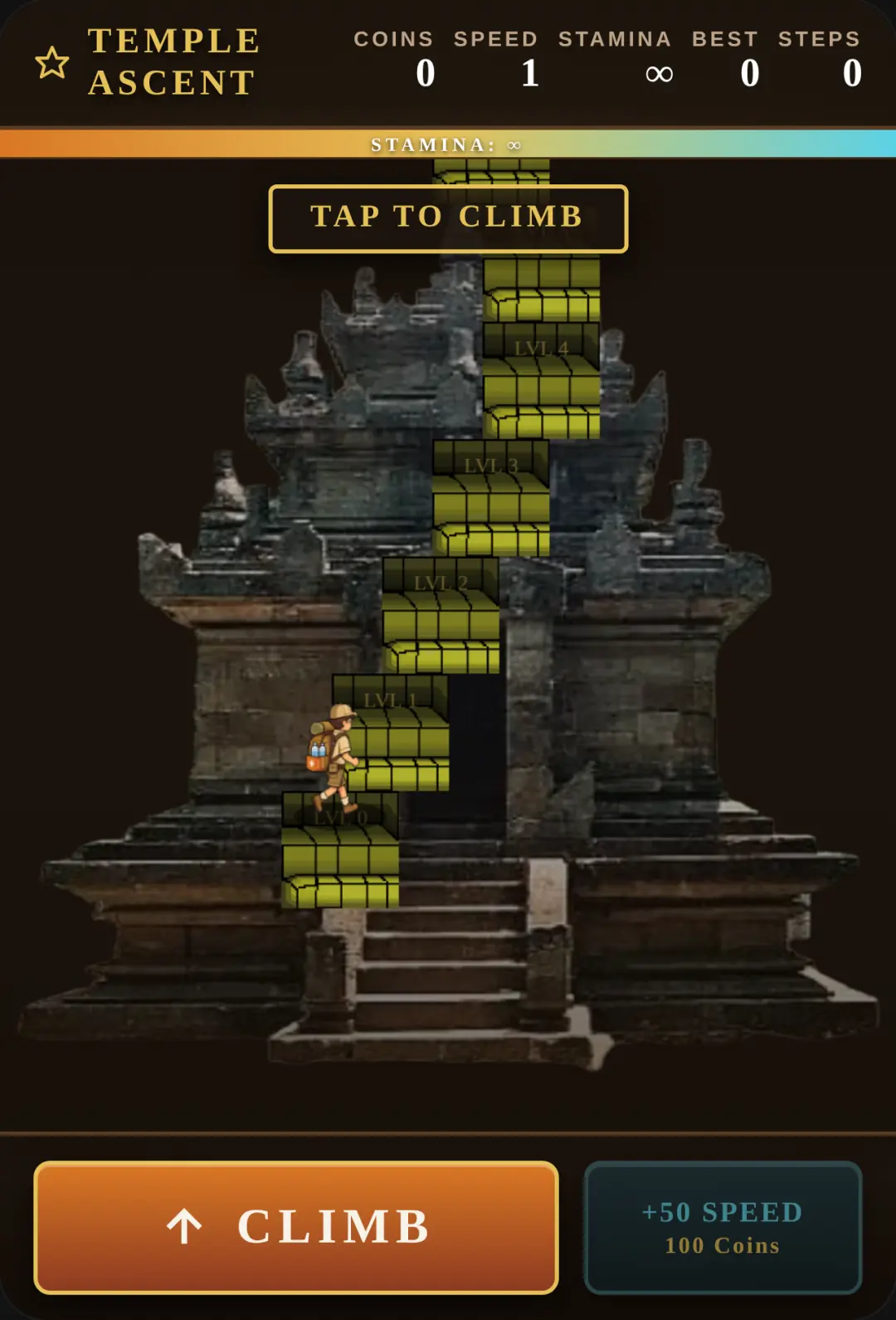 Temple climb cover