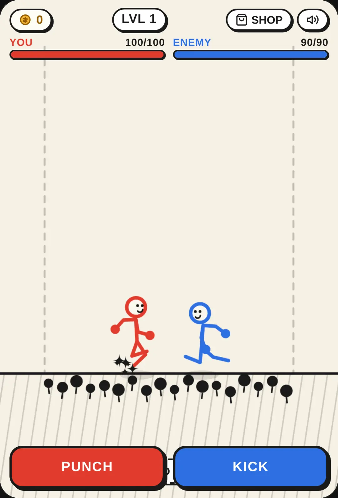 Stickman Fight 100 cover