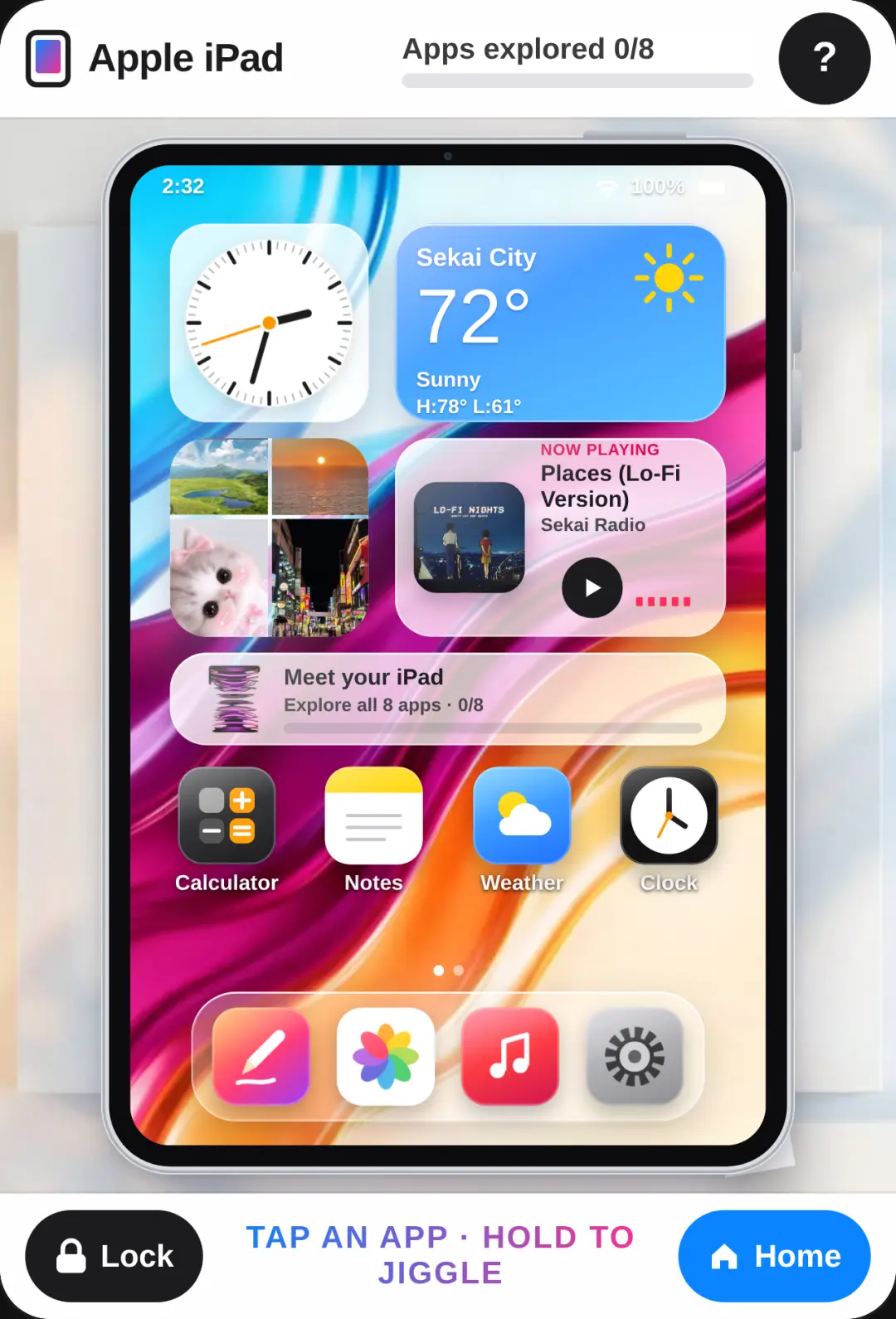 Apple iPad Playground cover