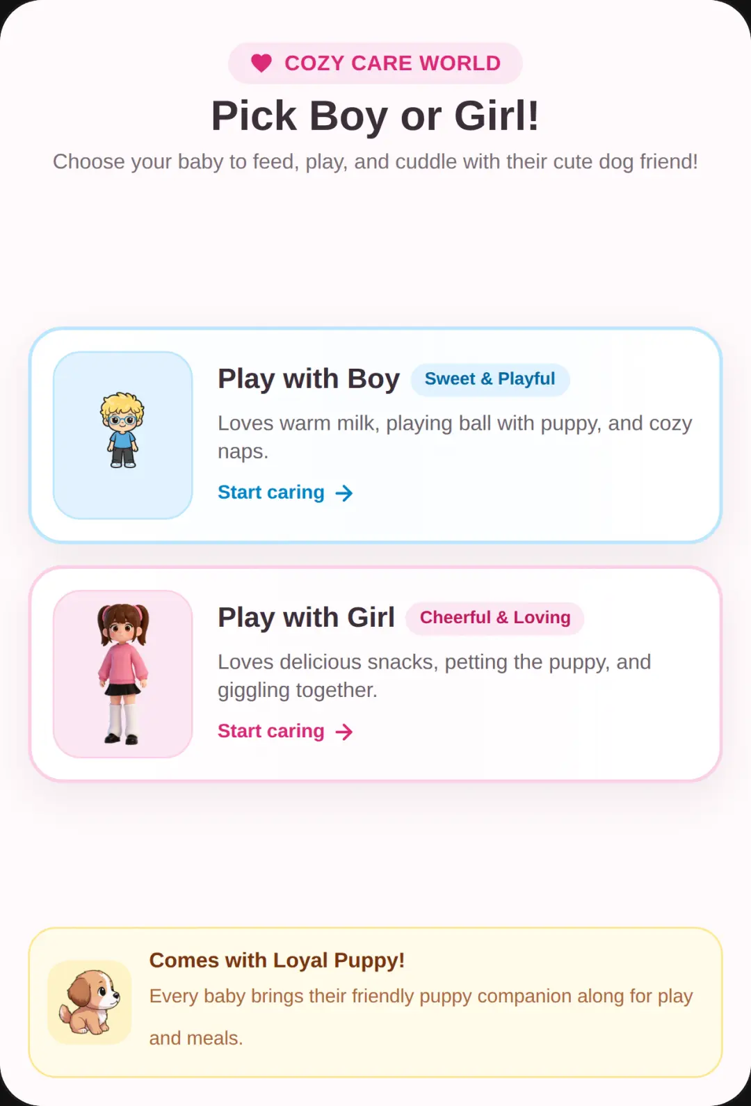 Baby & Puppy Care cover