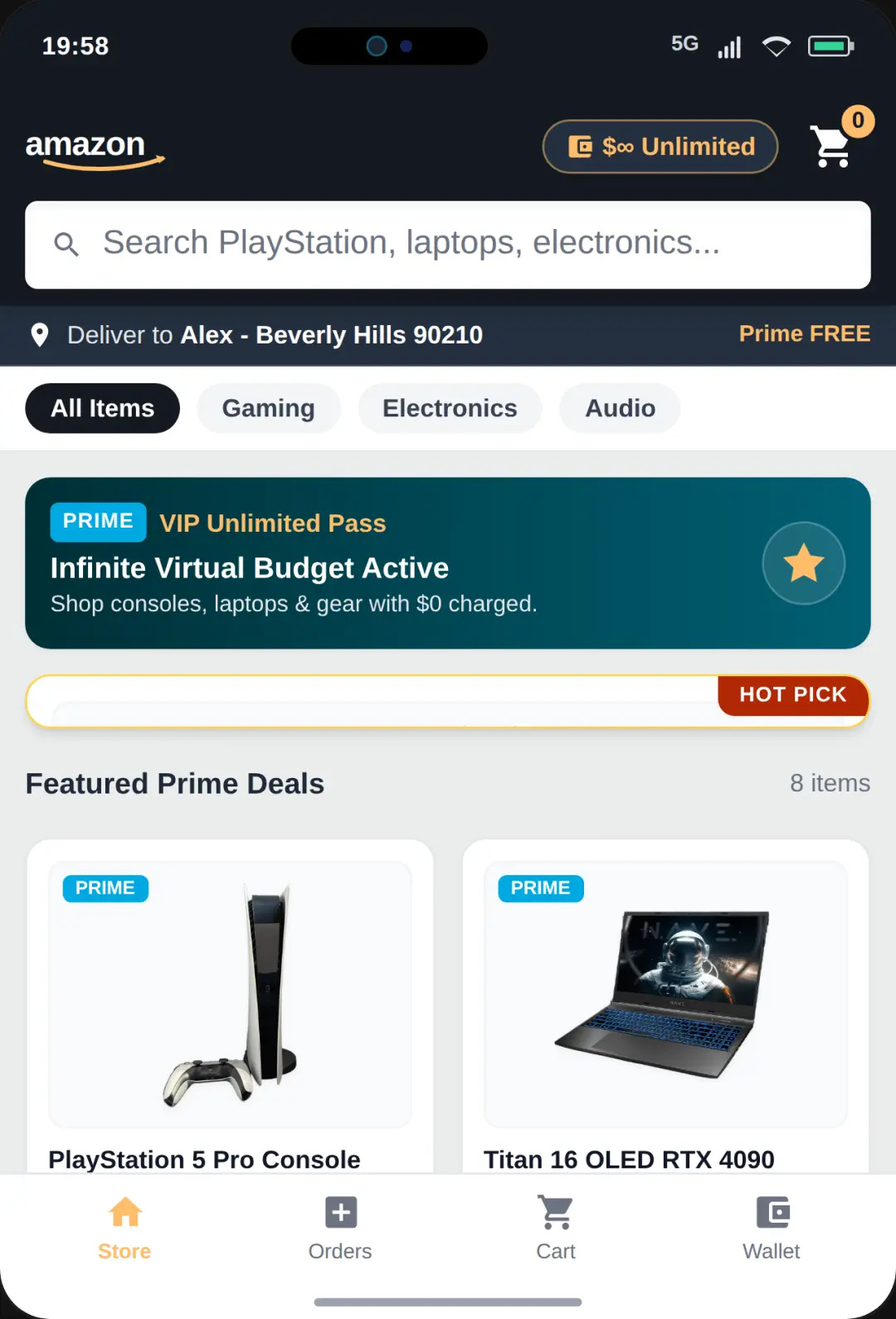 Amazon Phone Simulator - Unlimited Budget cover