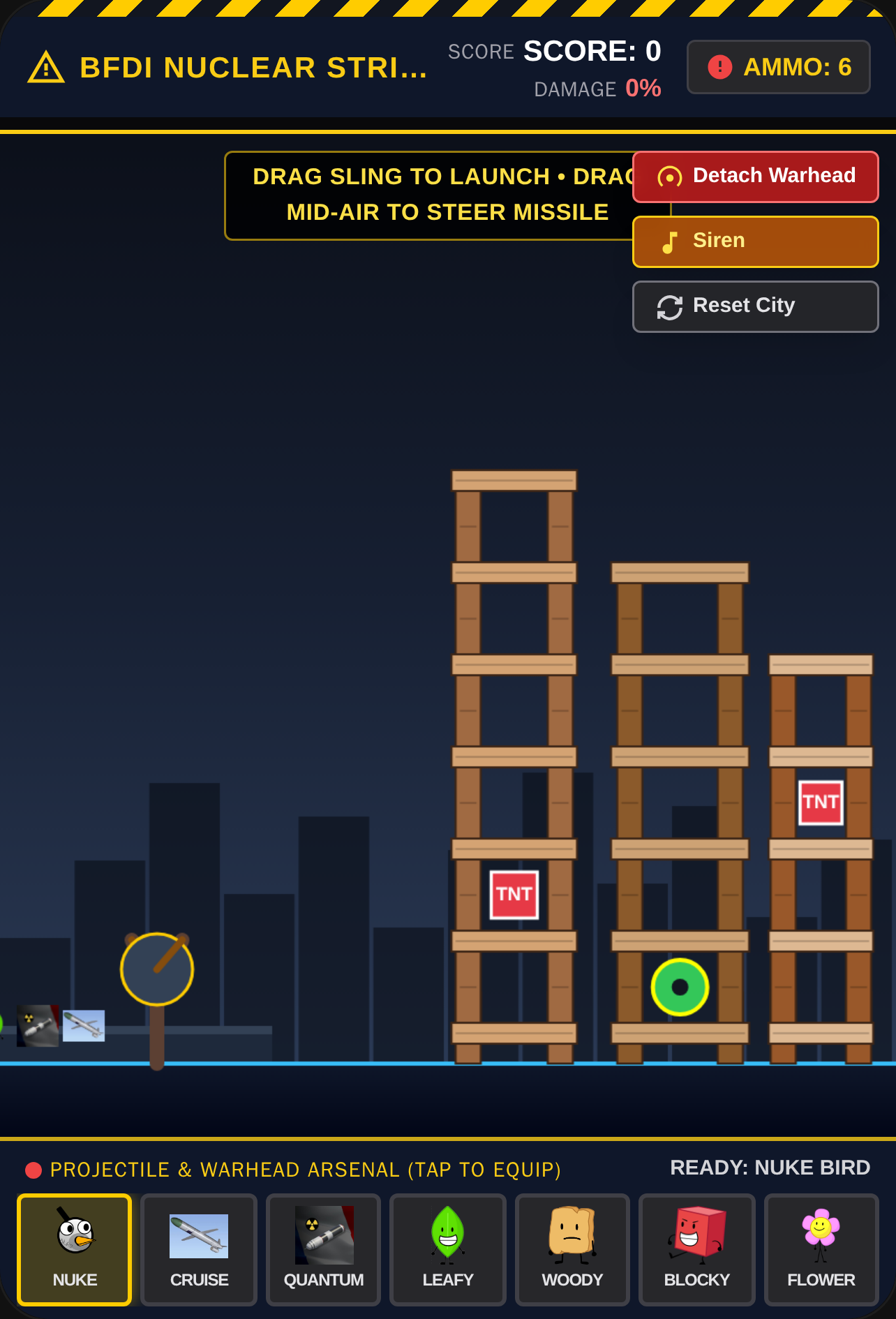 BFDI Nuclear Strike Sandbox cover