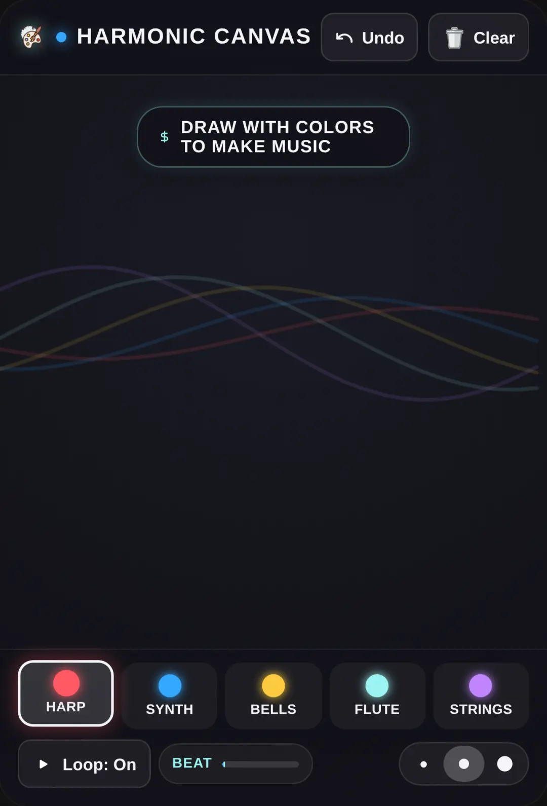 Harmonic Canvas - Musical Drawing cover