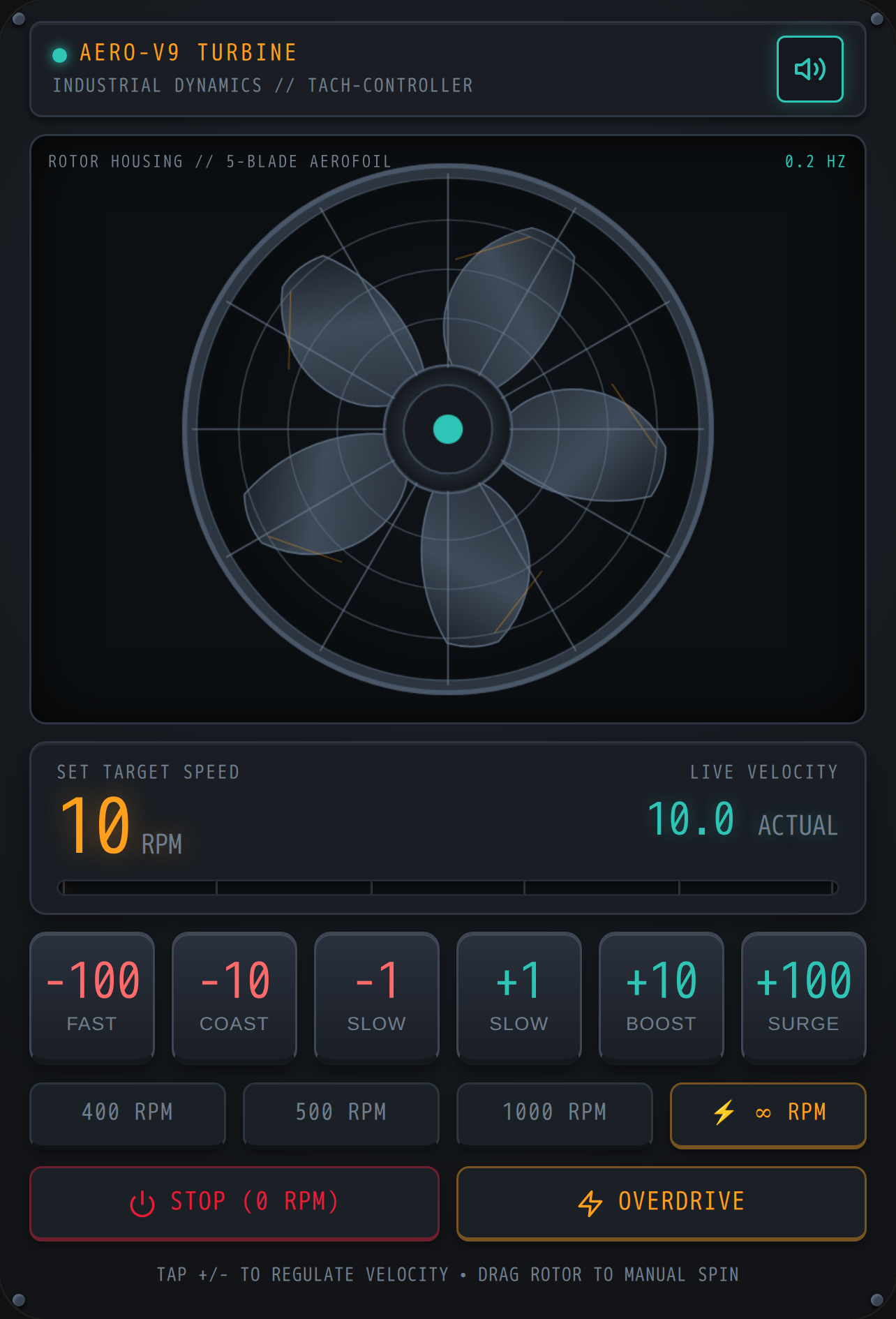 Aero-V9 Turbine Controller