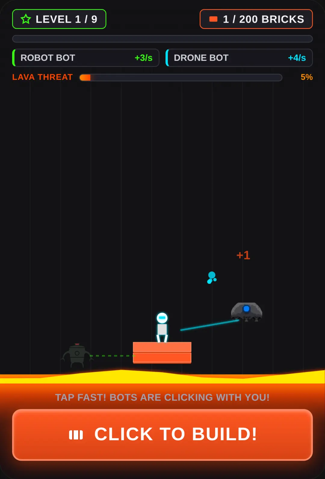 Escape the Lava - Brick Builder cover
