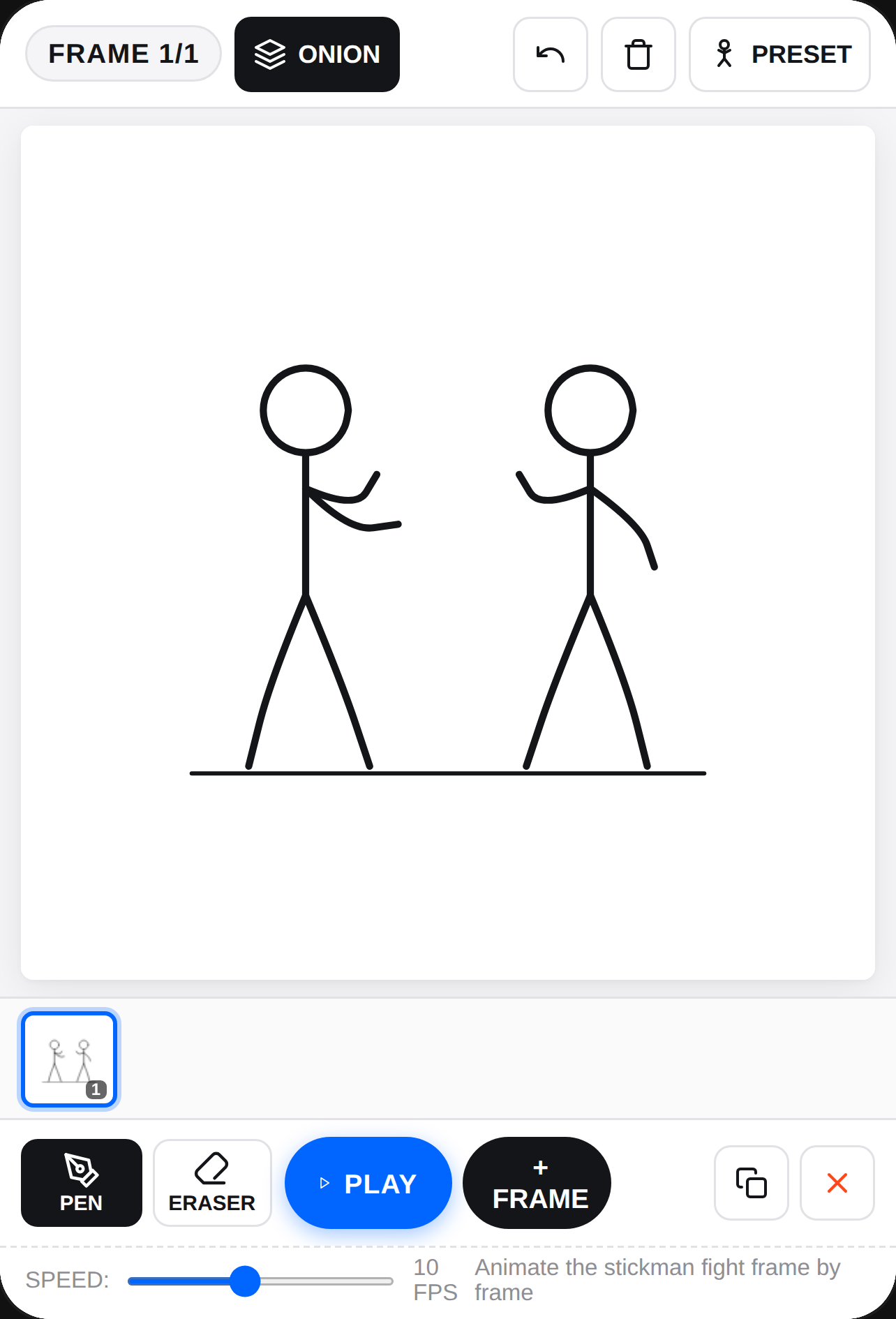Stickman Frame Animator cover