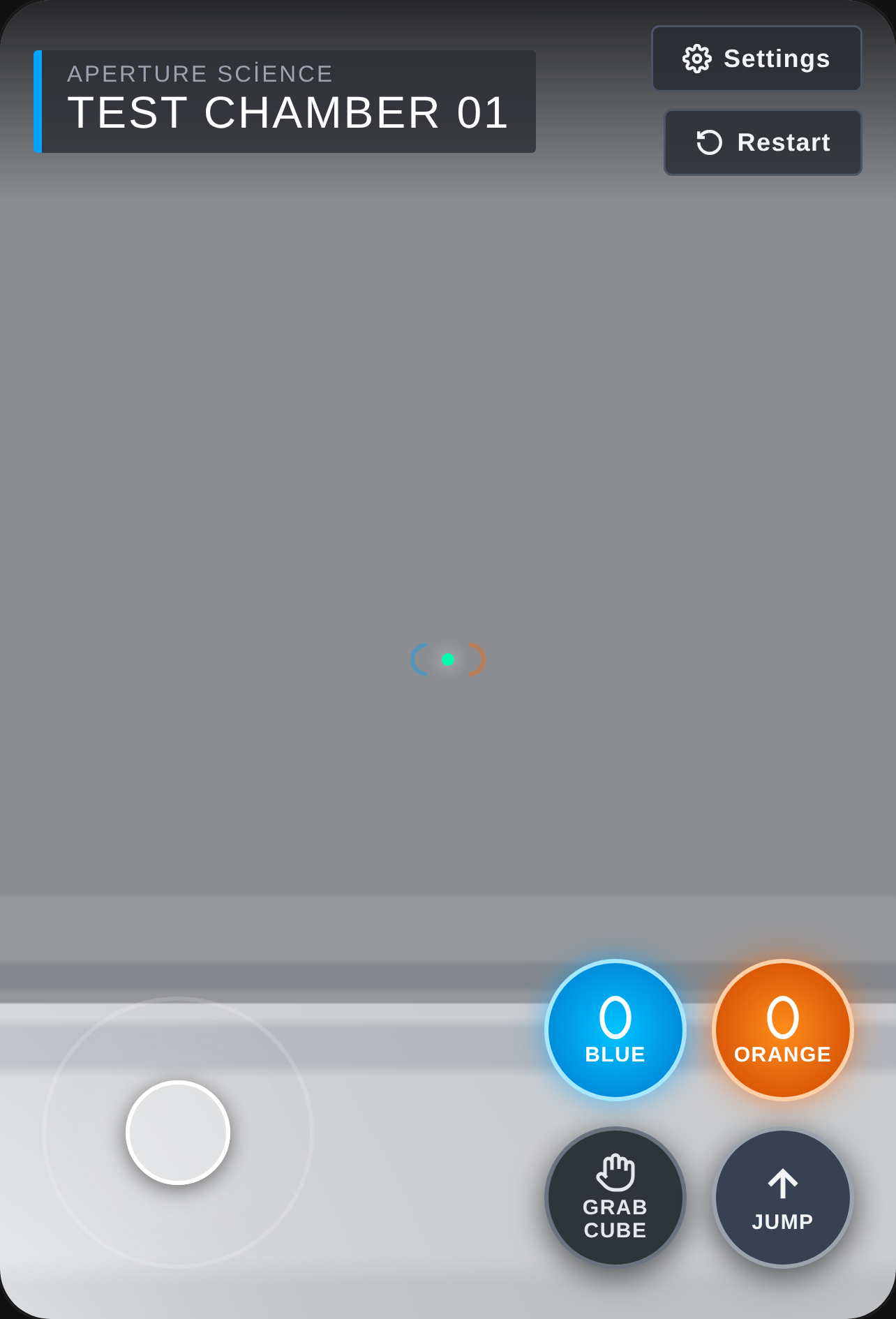 Portal 3D: Test Chamber cover