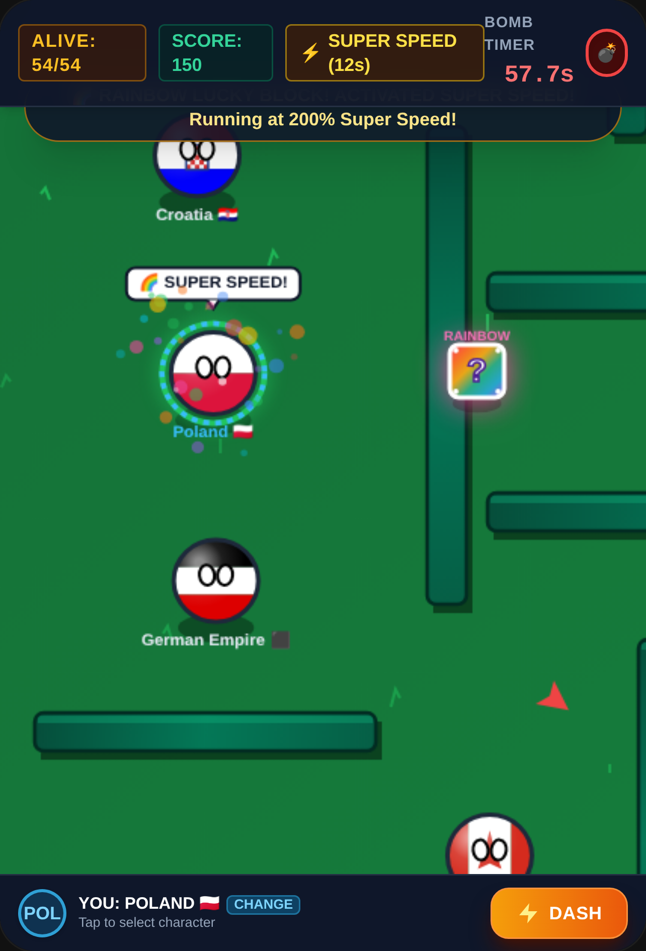 Countryballs Bomb Tag