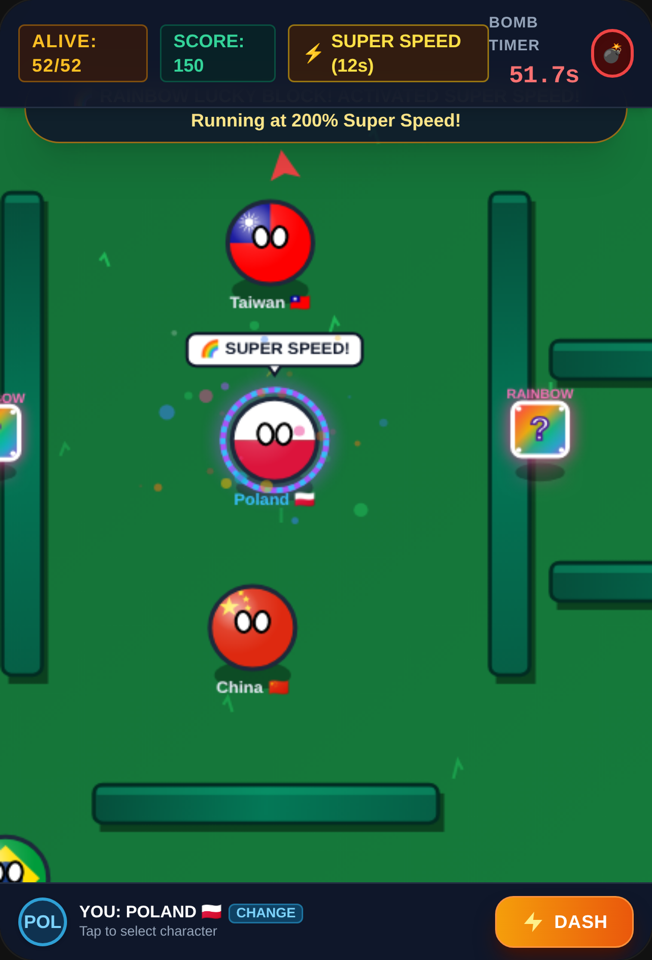 Countryballs Bomb Tag
