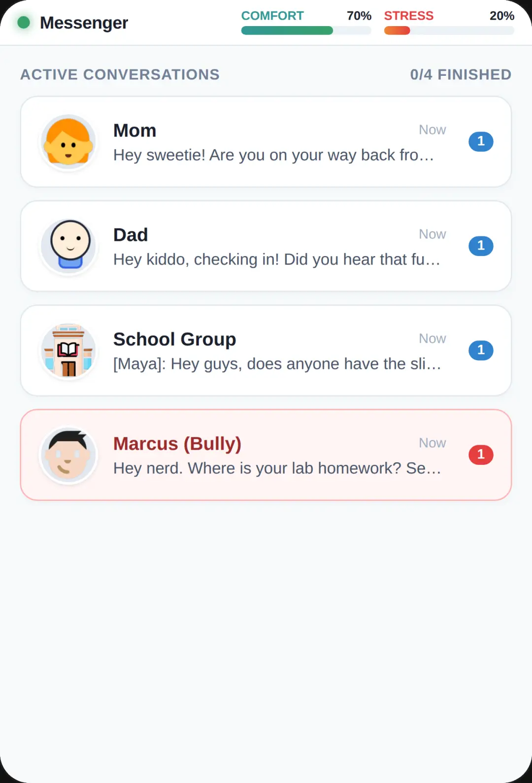 Cozy Messenger: Chat Choices cover
