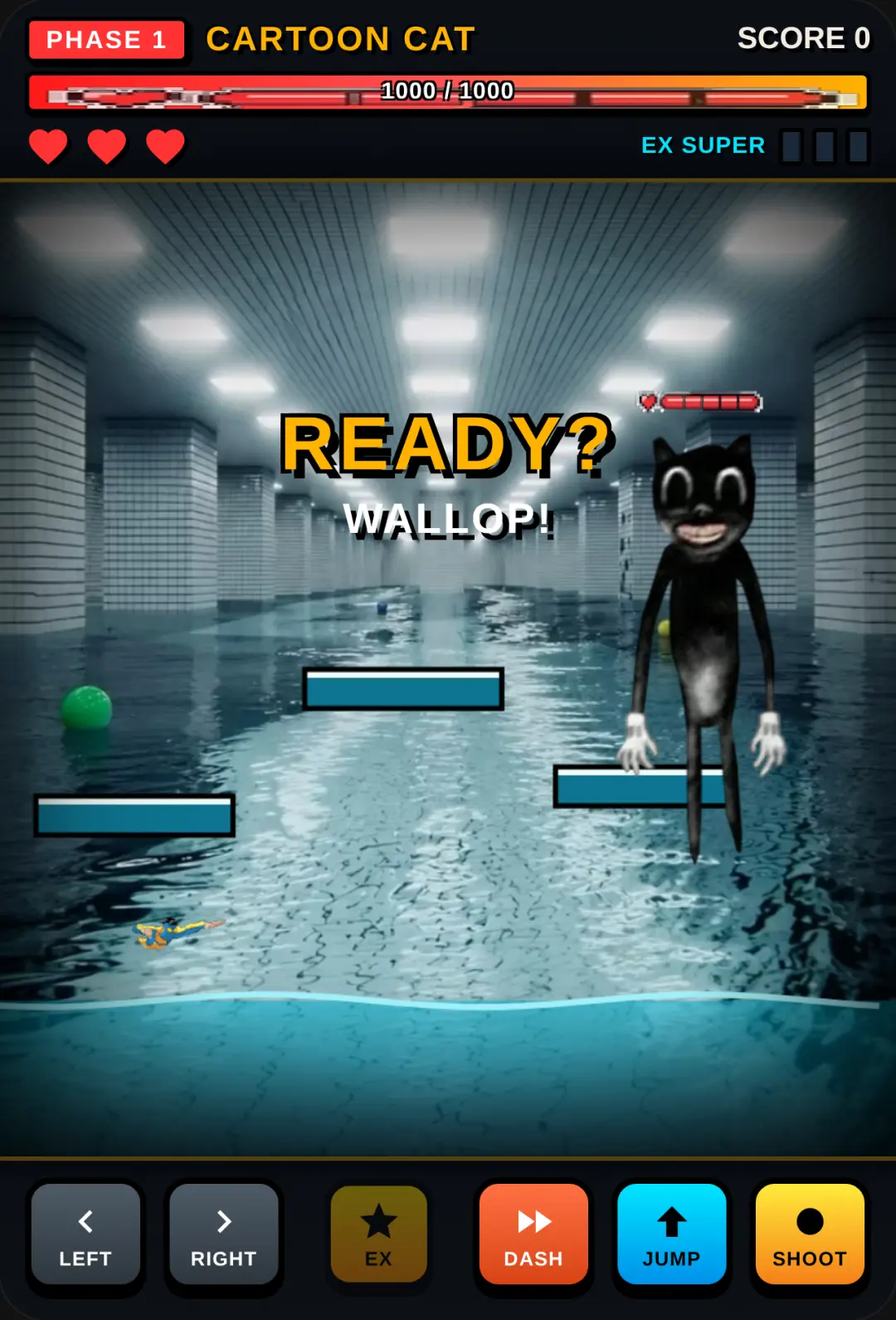 Cuphead Boss Fight: Poolroom Horror cover