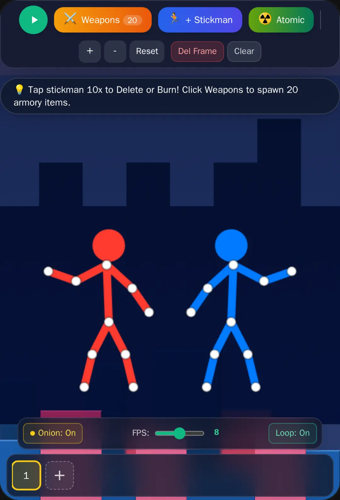Neon Poses: City Sandbox update new version eyeballs now stay there cover