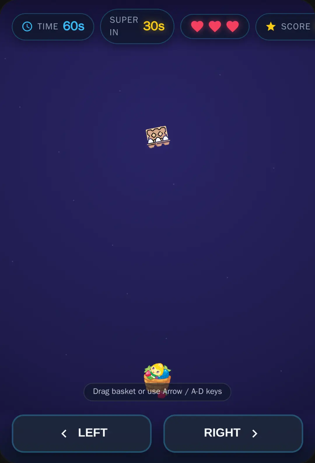 Egg Catcher Arcade cover