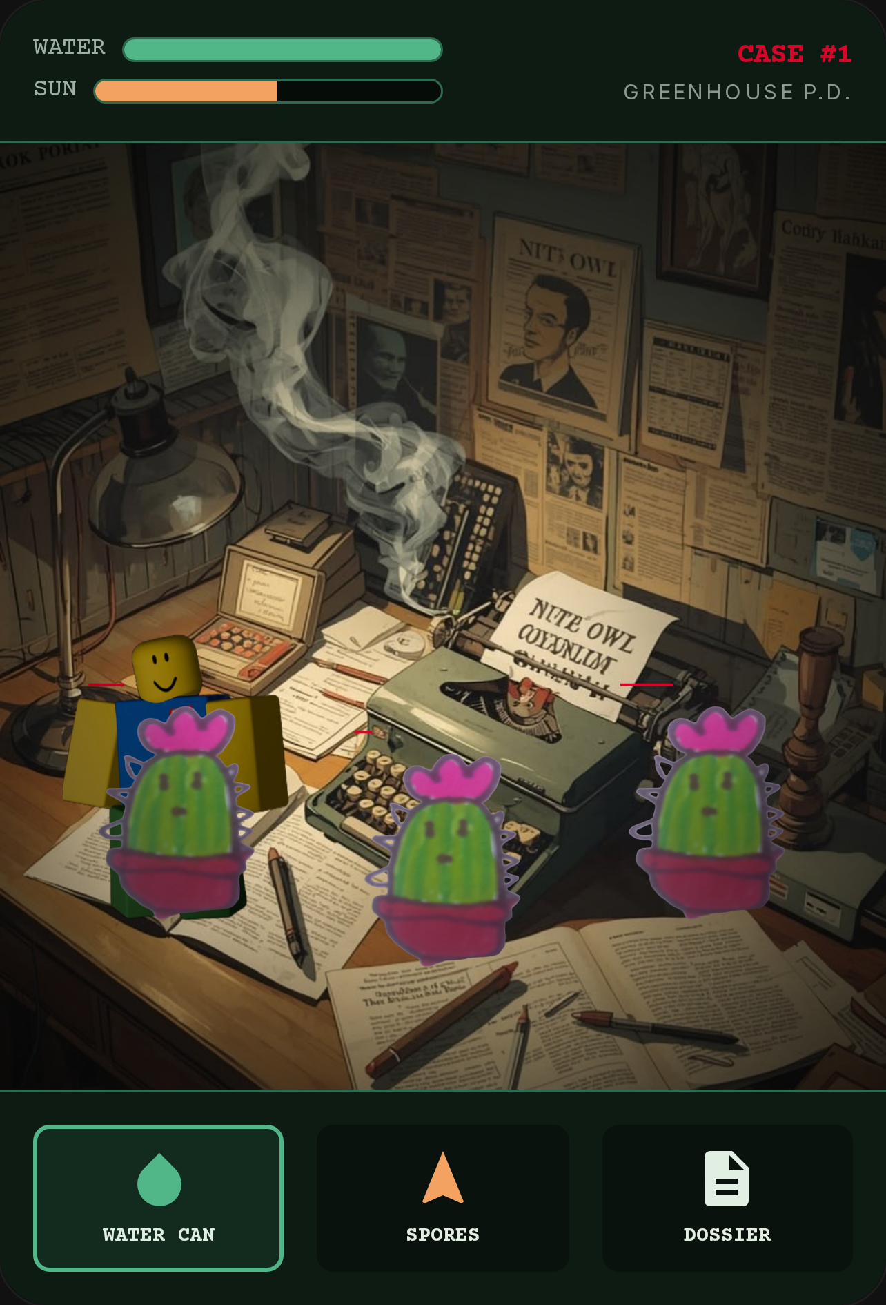 Greenhouse Noir: Prickly Secrets cover