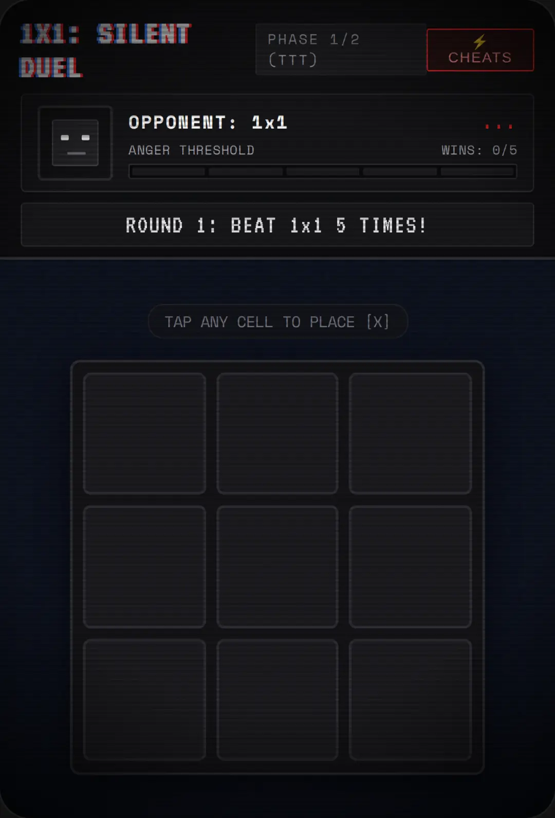1x1: SILENT DUEL