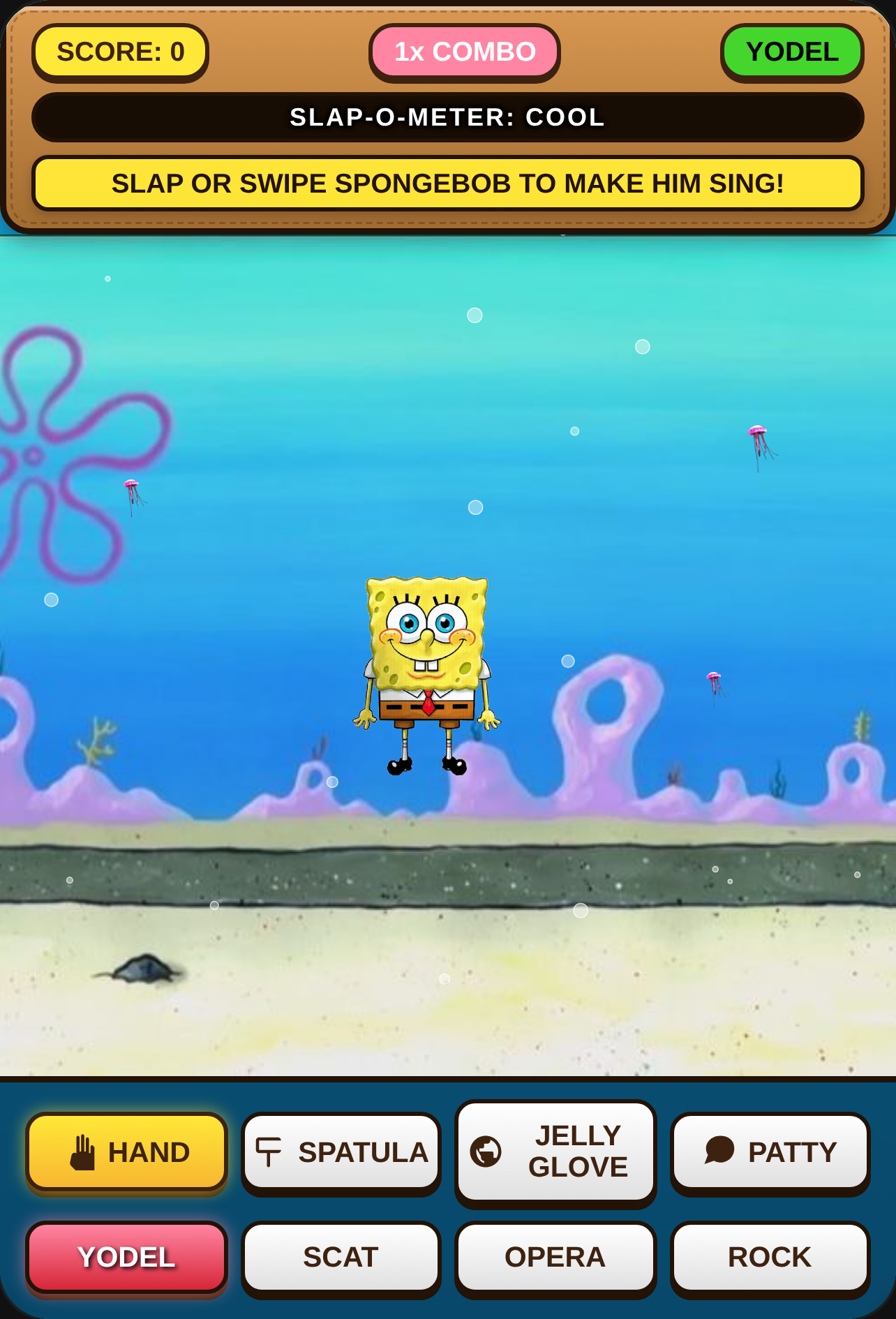 SpongeBob Slap and Sing cover