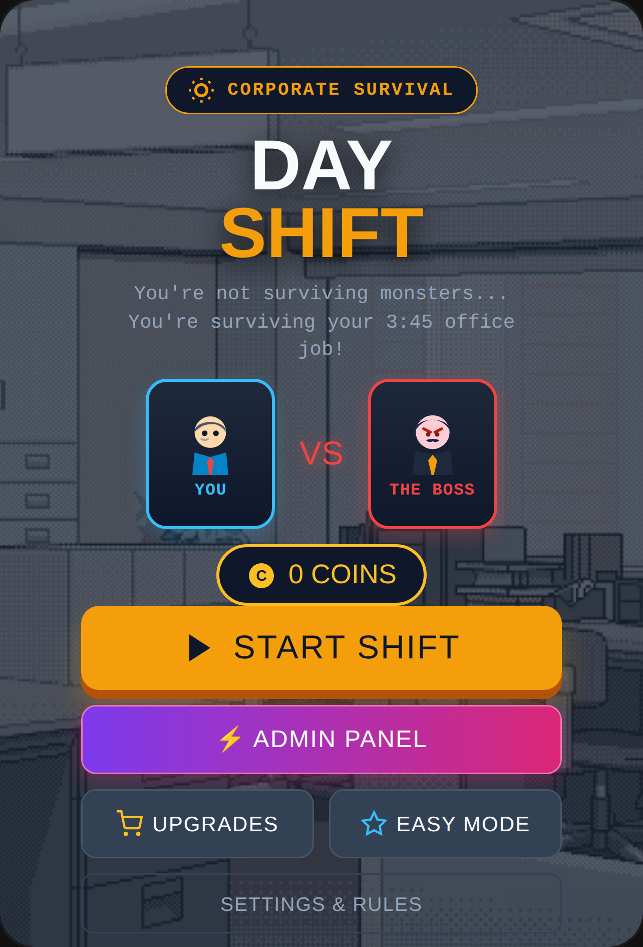 Day Shift — Office Survival cover