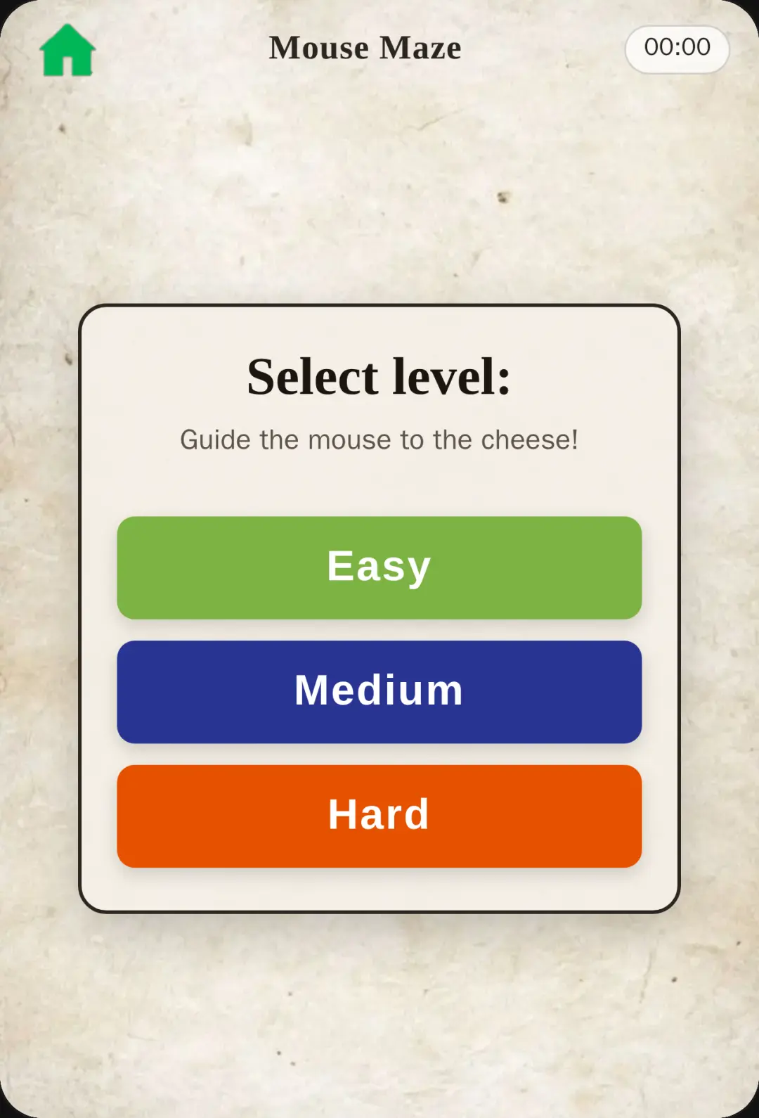 Mouse Maze cover