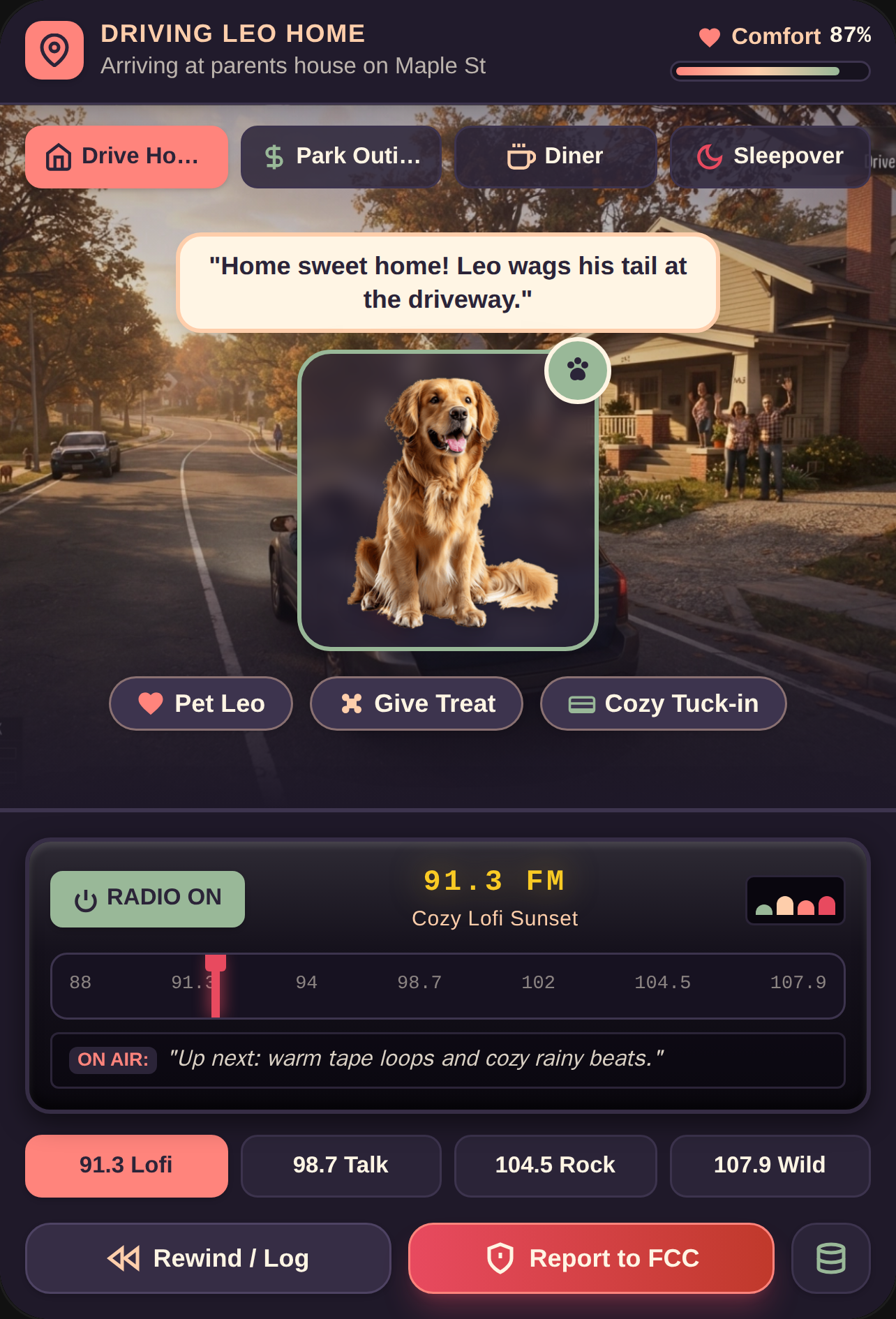 Take Leo Home & Radio Outings cover
