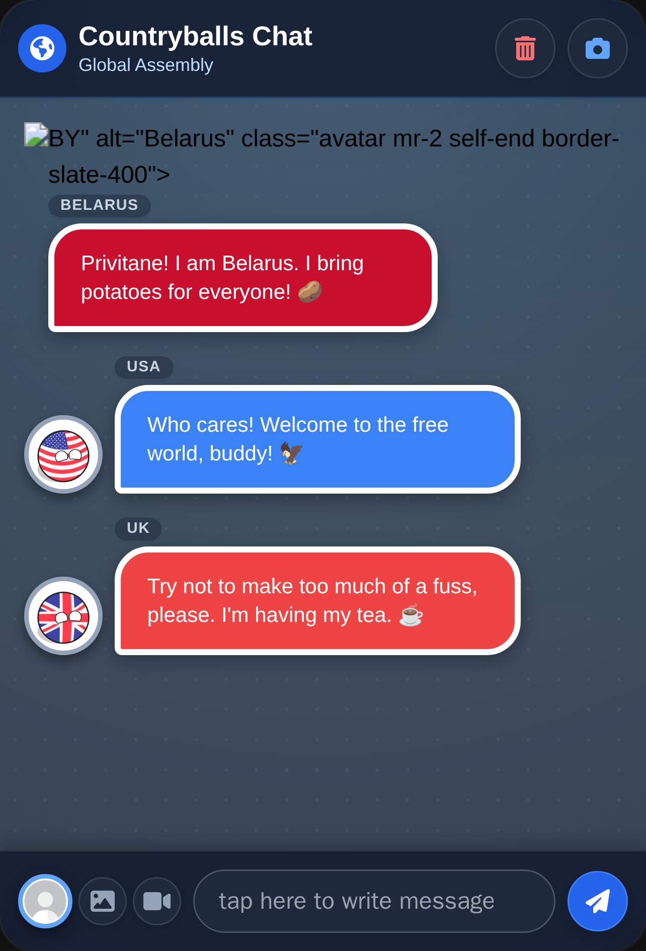 Countryballs Chat cover