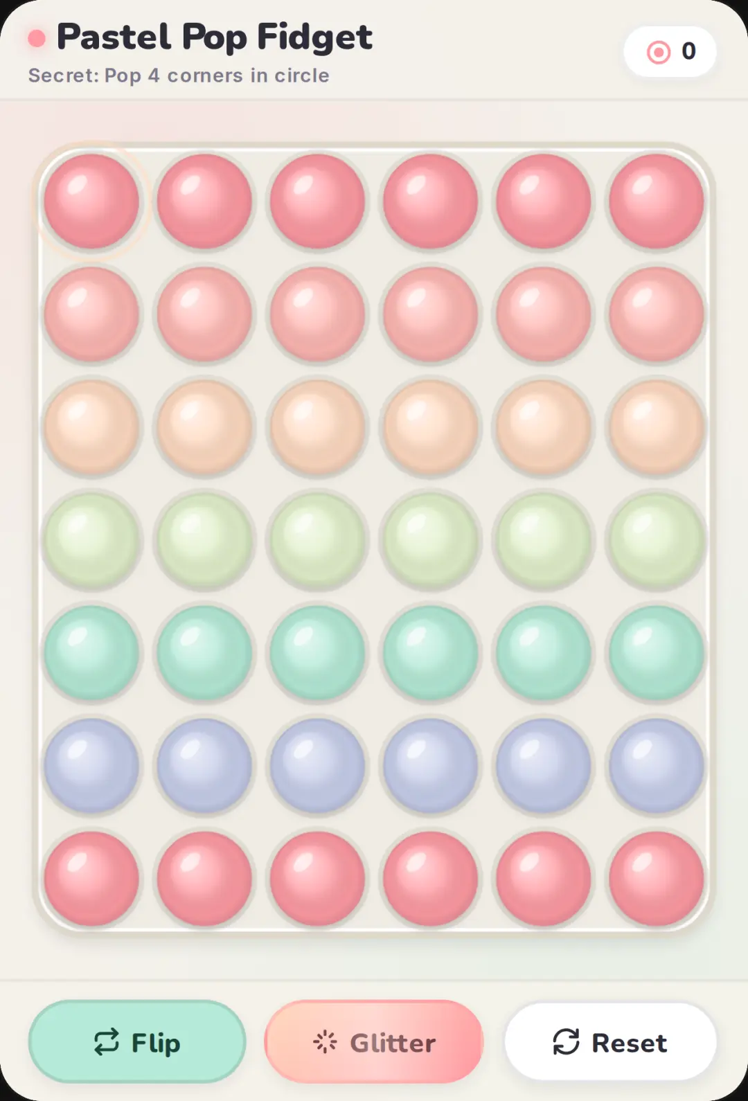 Pastel Pop Fidget cover