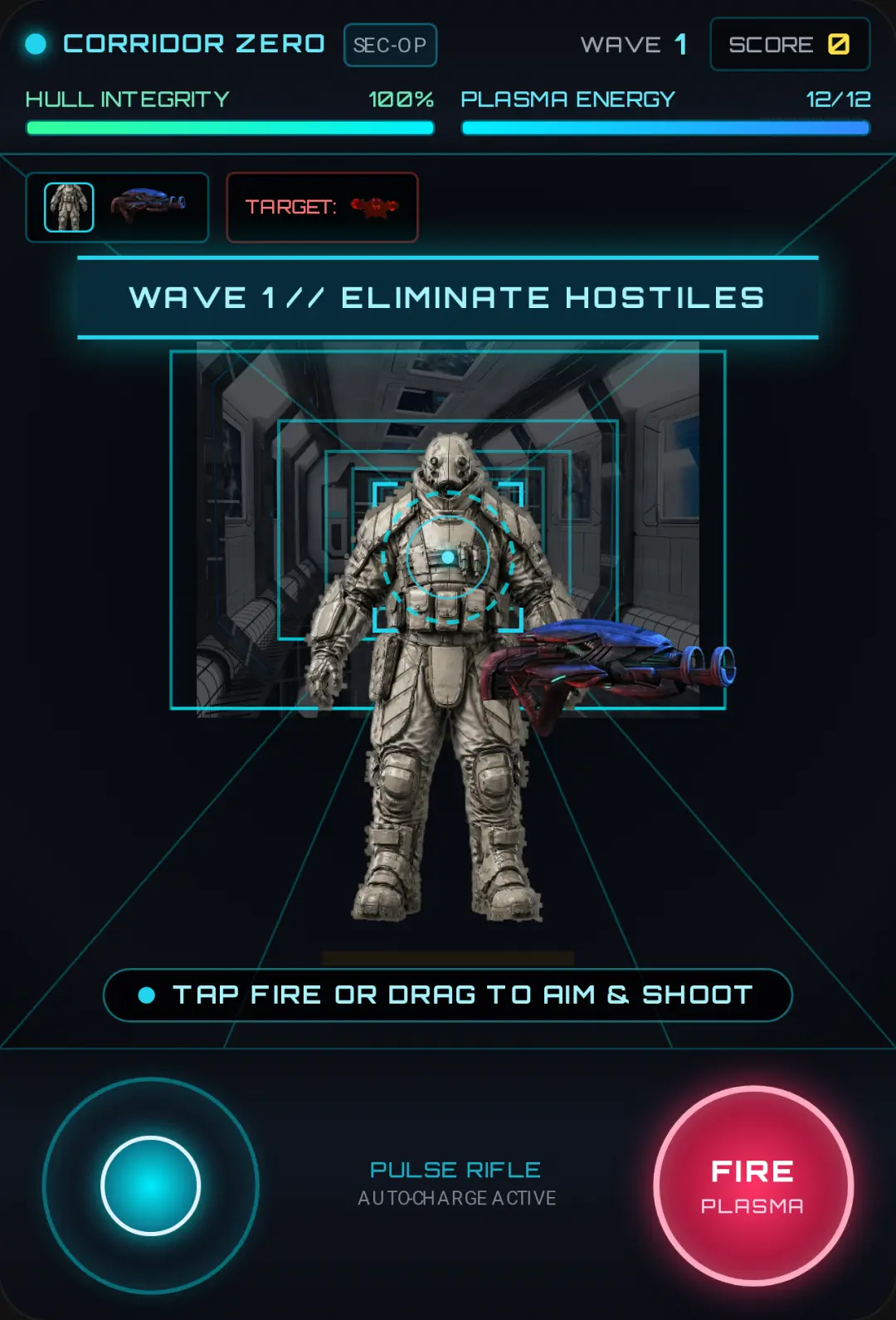 Corridor Zero: Rogue Drones fight well cover
