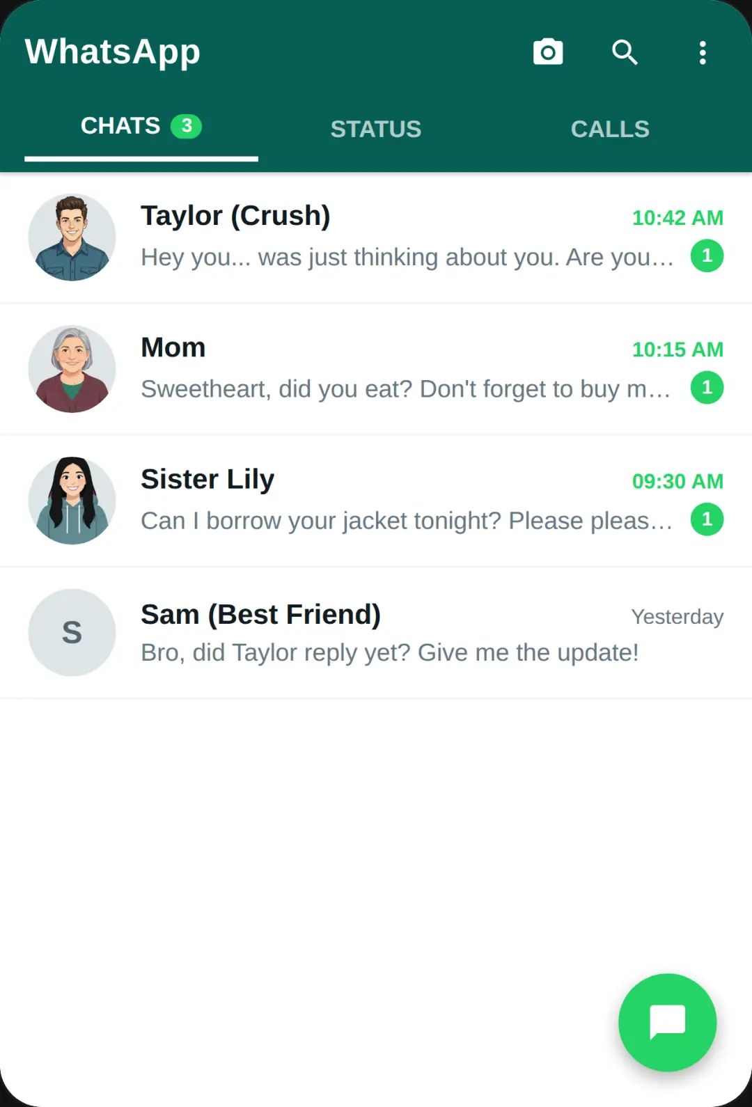 WhatsApp Chat Simulator cover