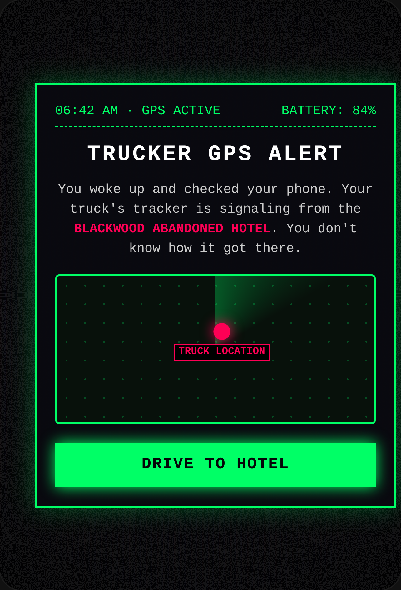 THE TRACKER: ABANDONED HOTEL cover