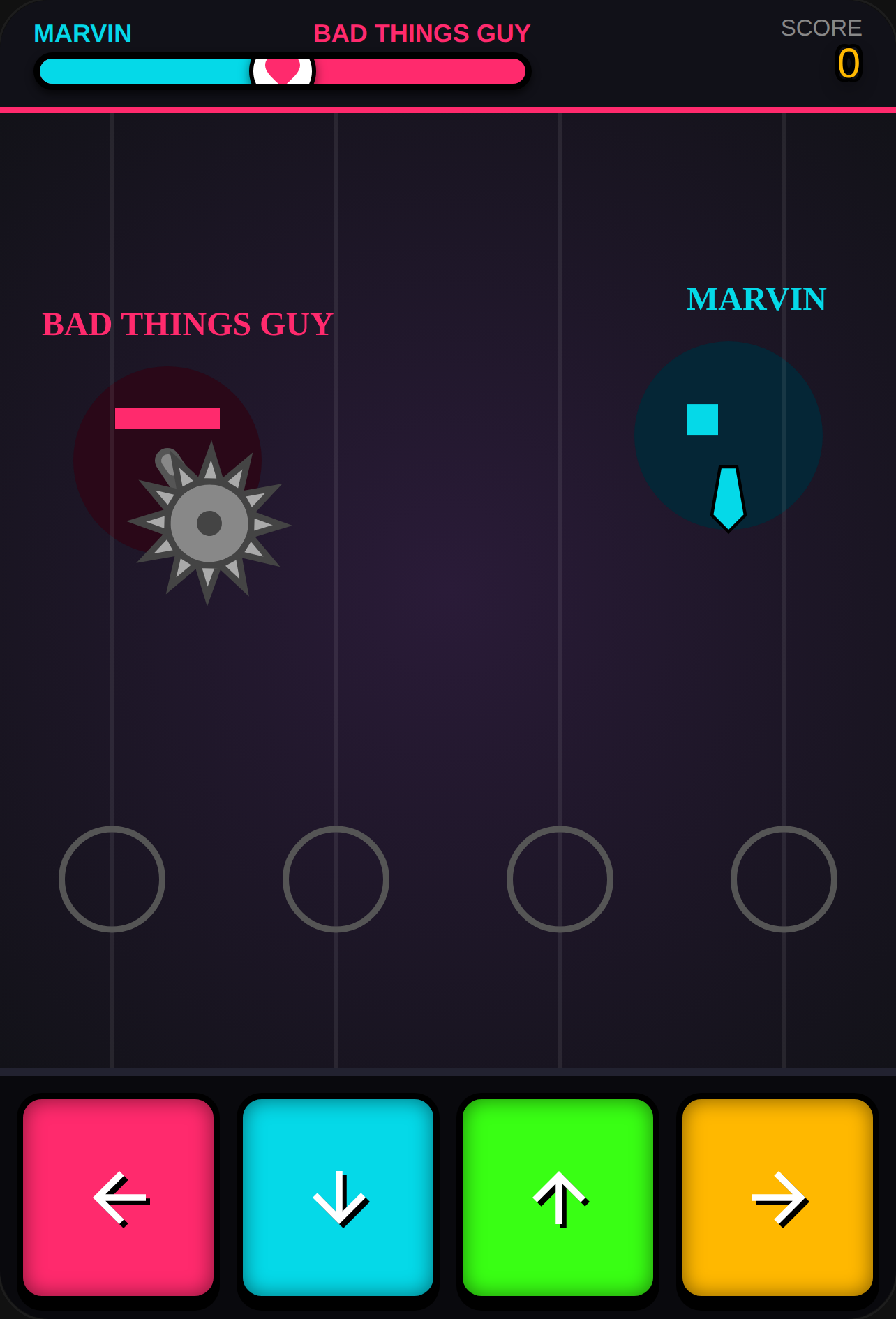 FNF Bad Things Battle cover