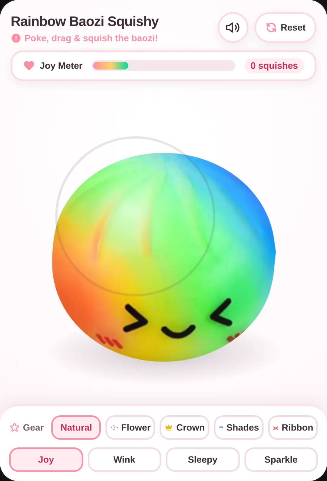 Rainbow Baozi Squishy cover
