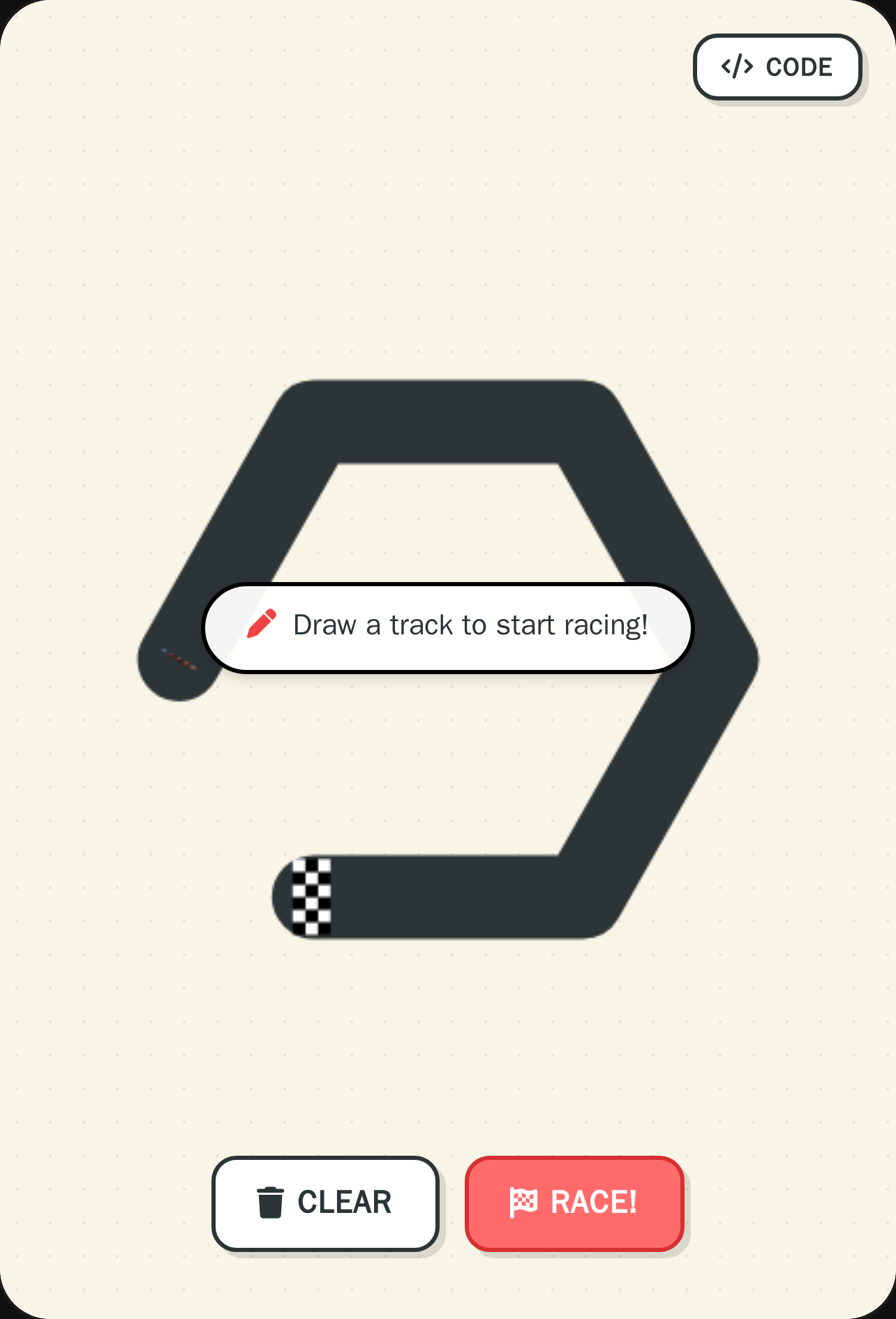 Sketch Racer: Pads Edition (no i did not made this i copied the coding)