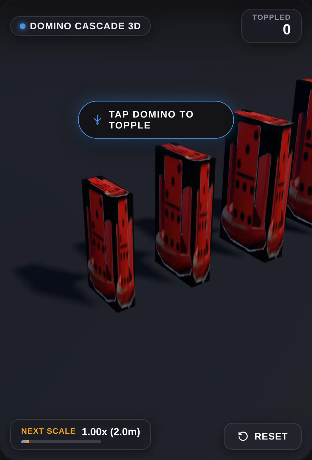 Domino Cascade 3D cover