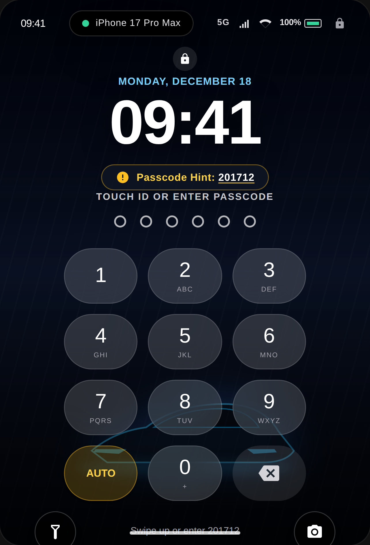 iPhone 17 Pro Max Simulator cover