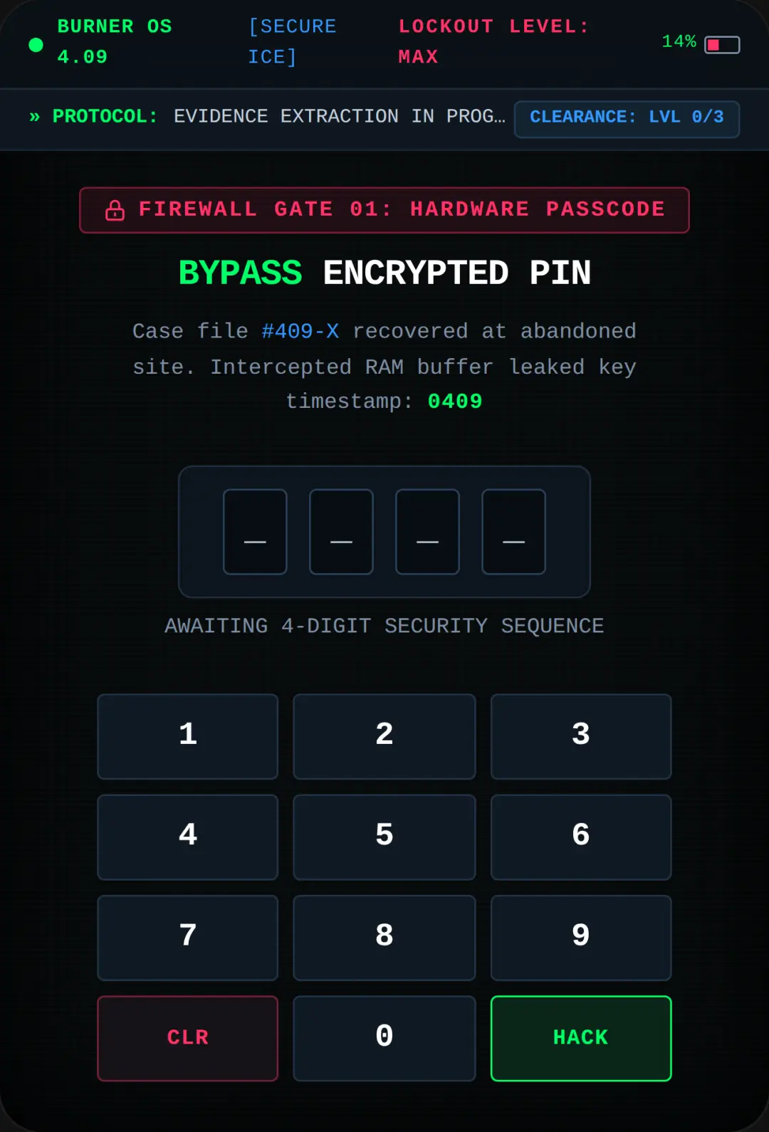 Hackers Game cover