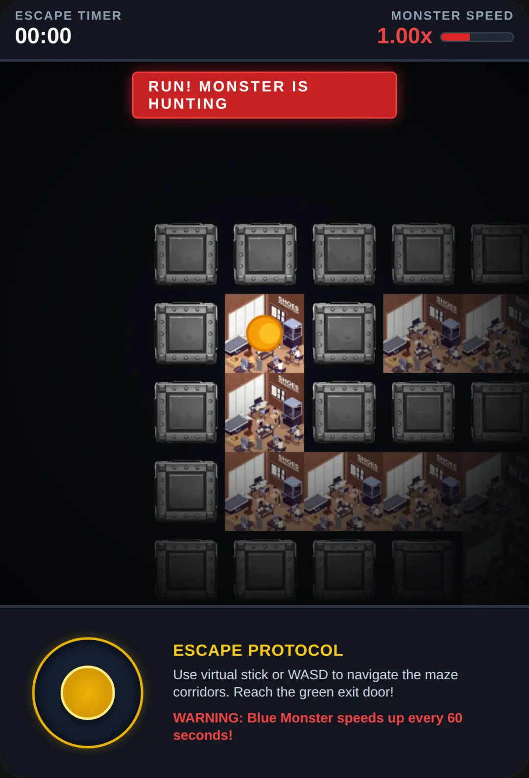 Escape the Blue Monster Maze cover