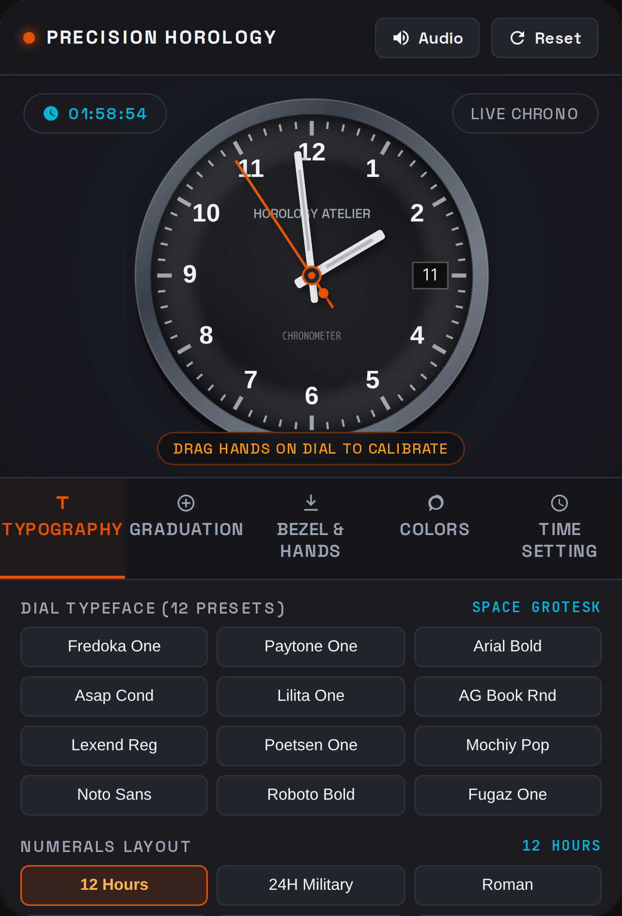 Horology Atelier · Precision Clock Customizer cover