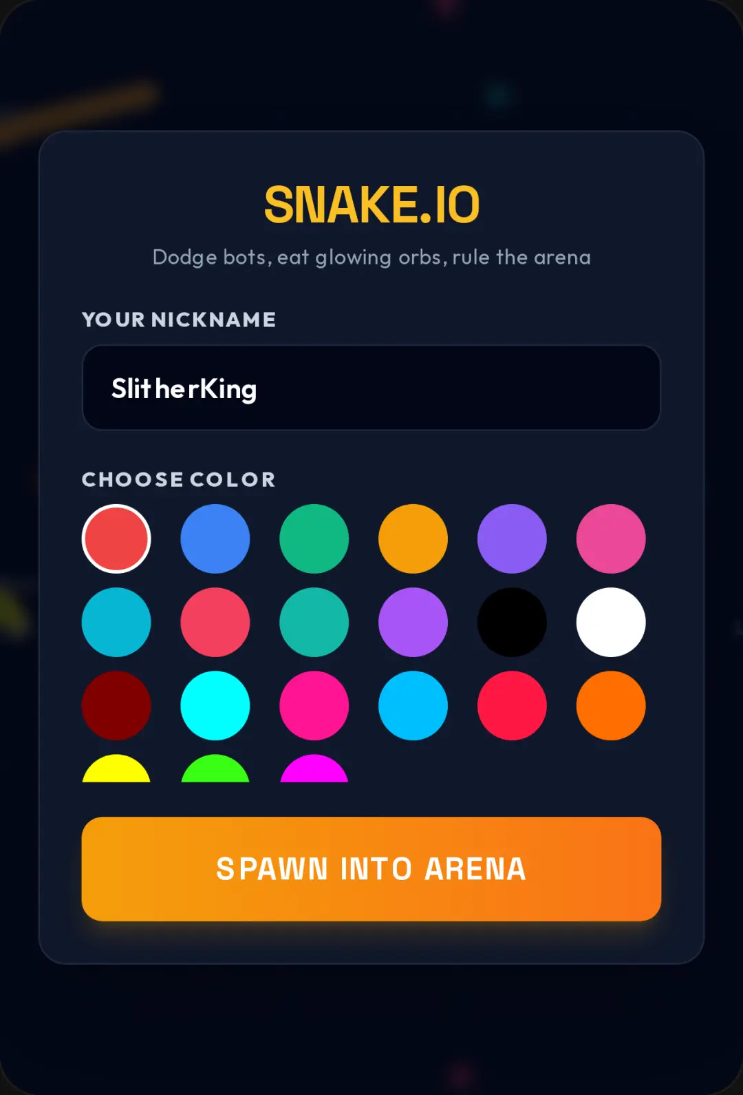 Snake.io Arena cover