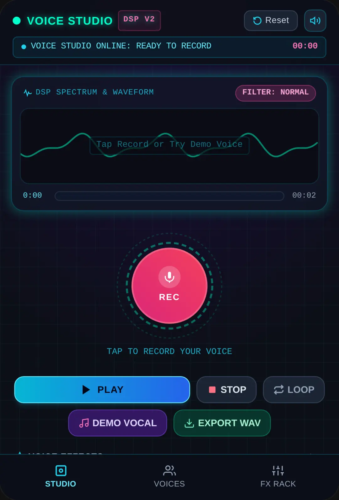 Voice Studio cover