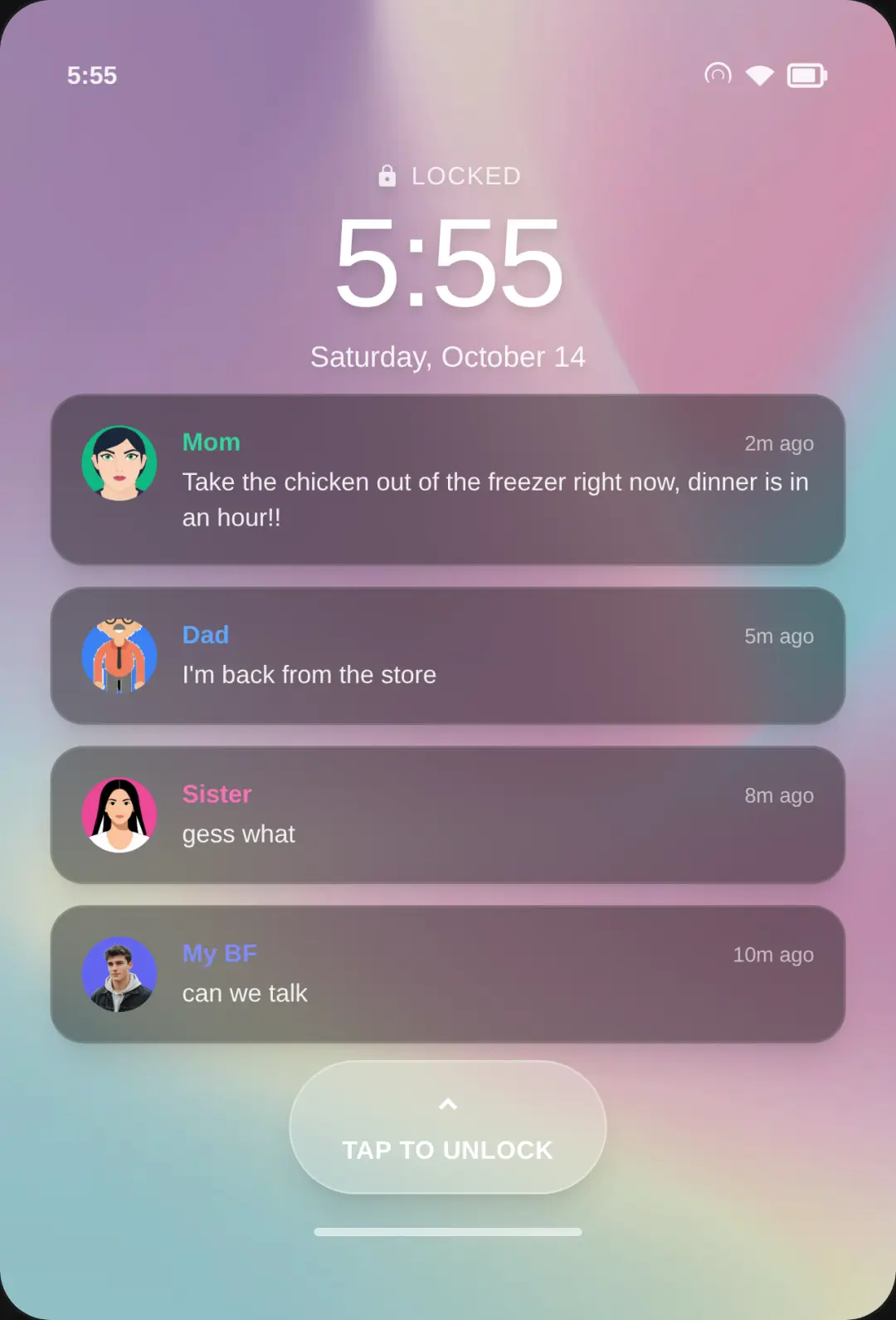 Family Chat Phone cover