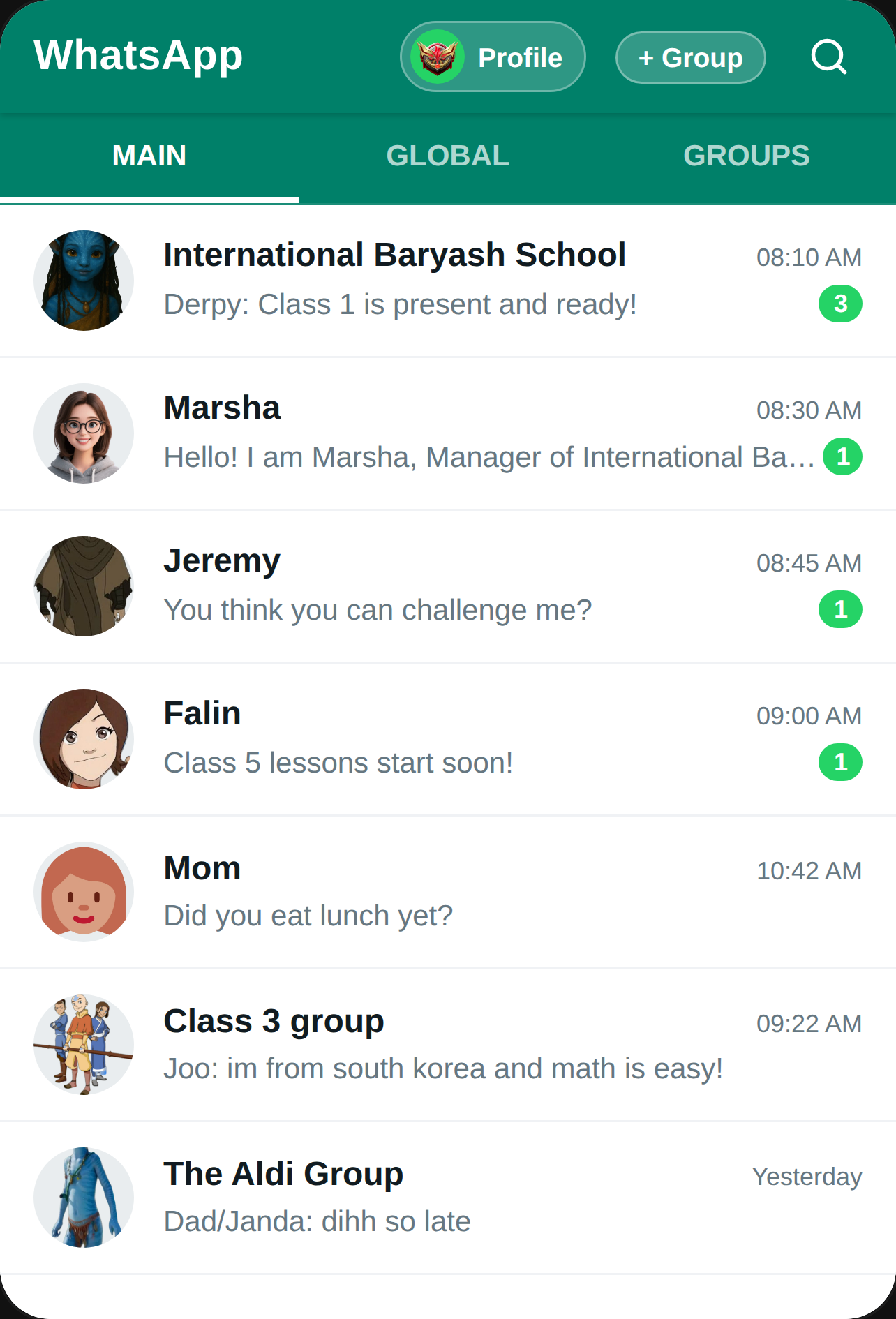 WhatsApp Chat Game cover