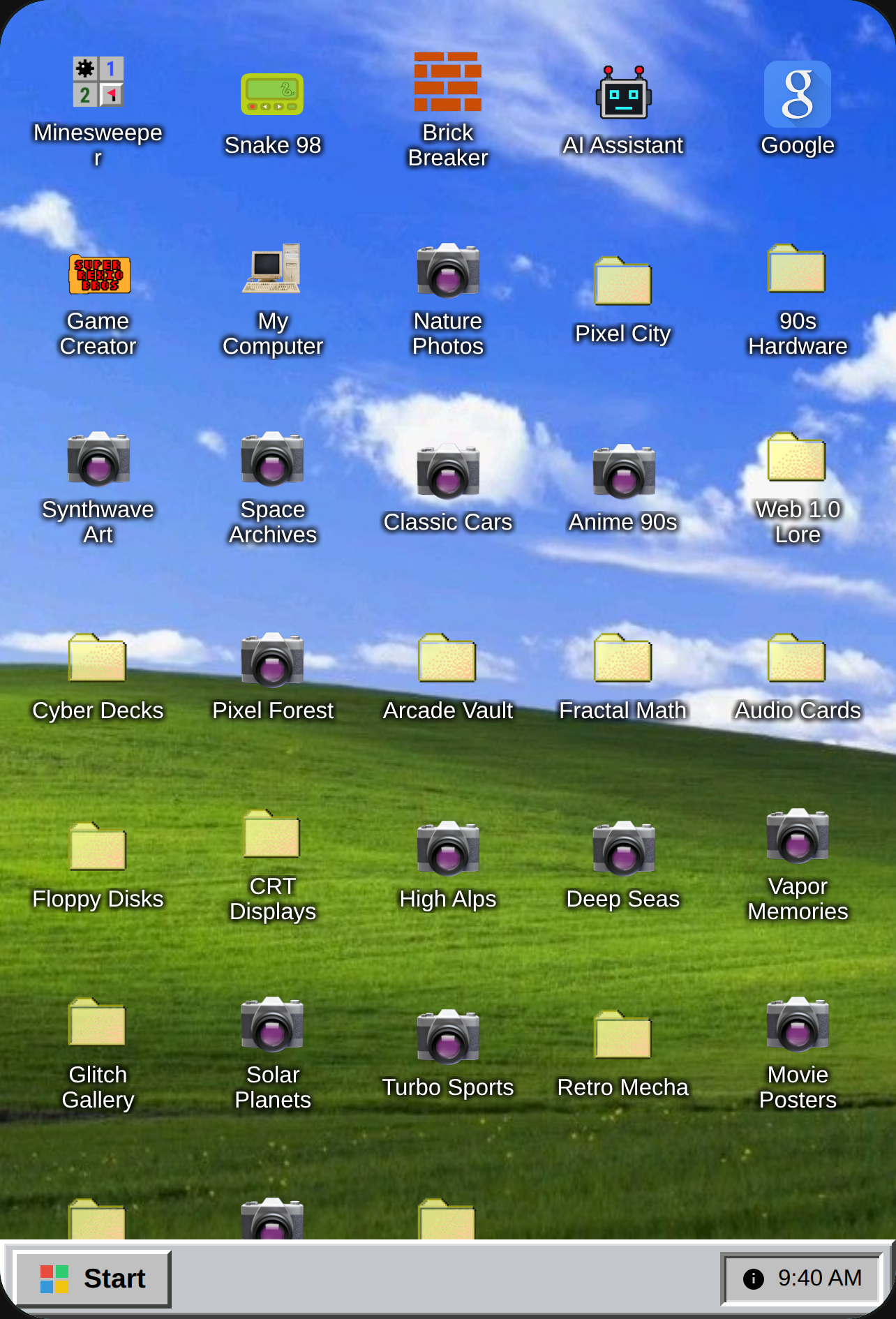Retro OS Desktop Simulator cover