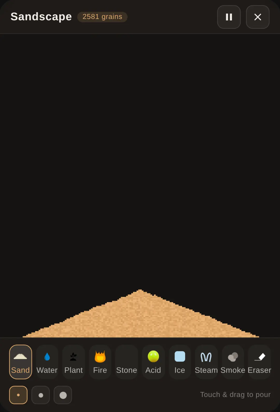 Sandscape cover
