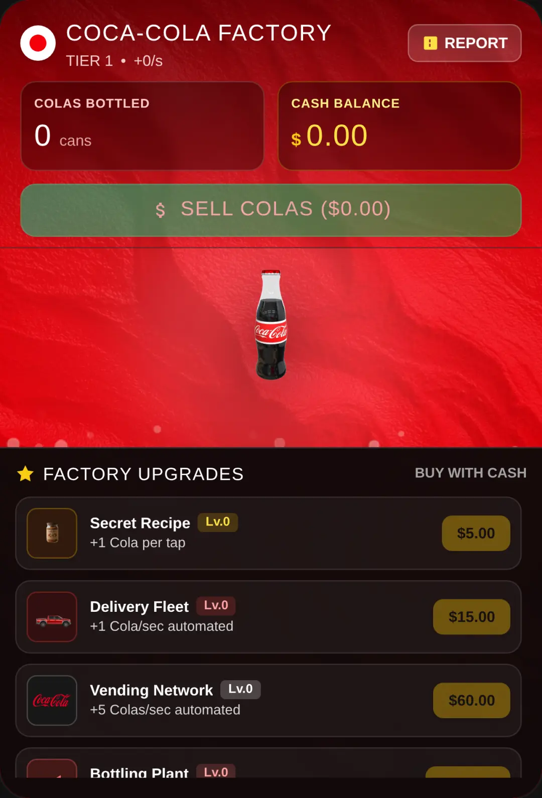 Coca-Cola Factory Simulator cover