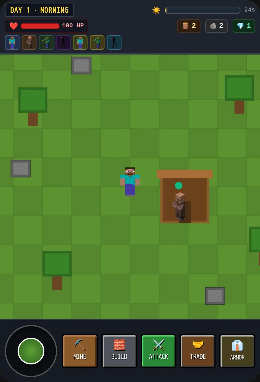Block Survival: Steve & The Village cover