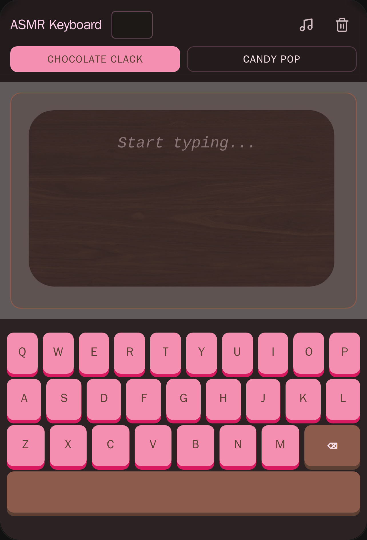 ASMR Keyboard cover