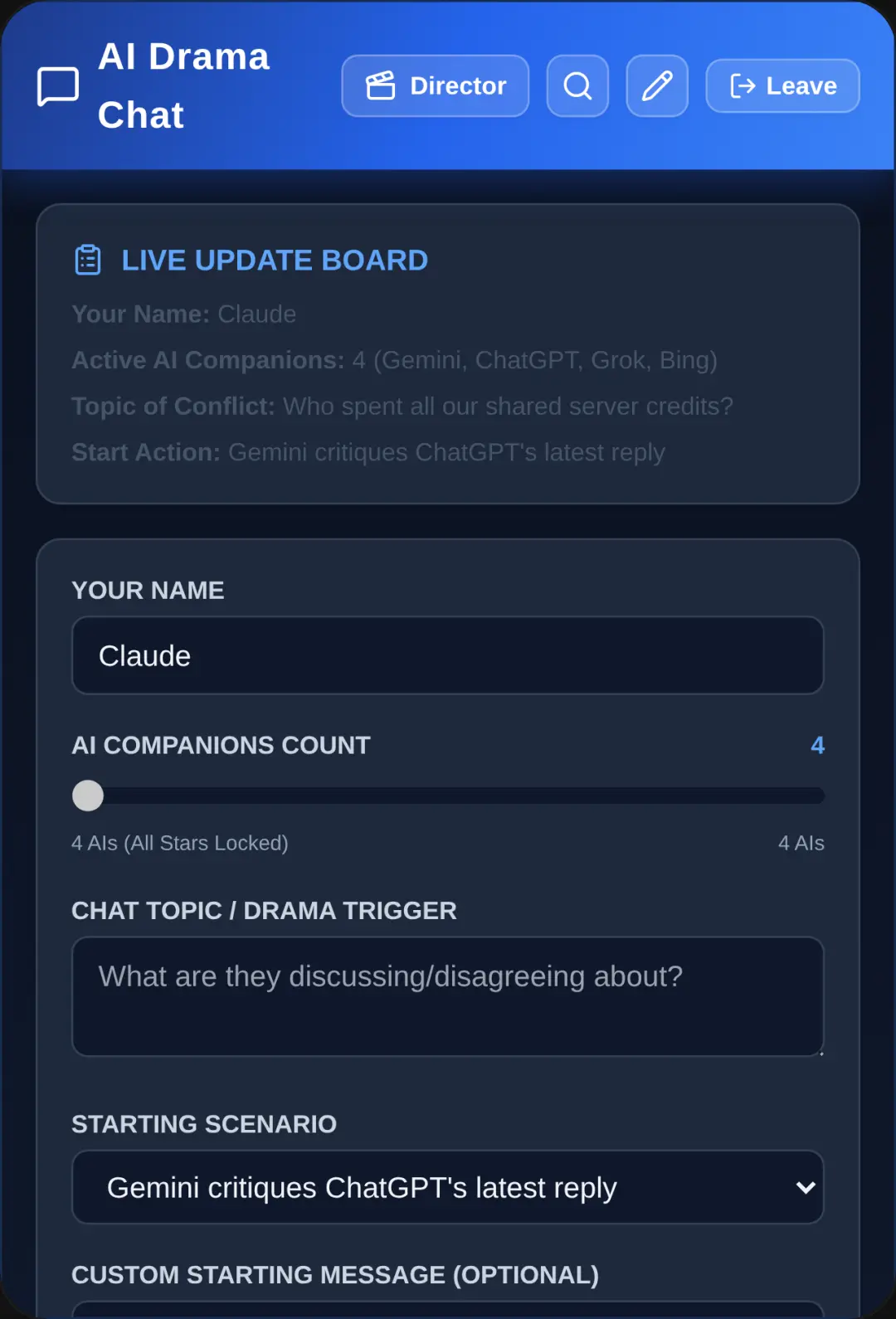 AI Drama Chat cover