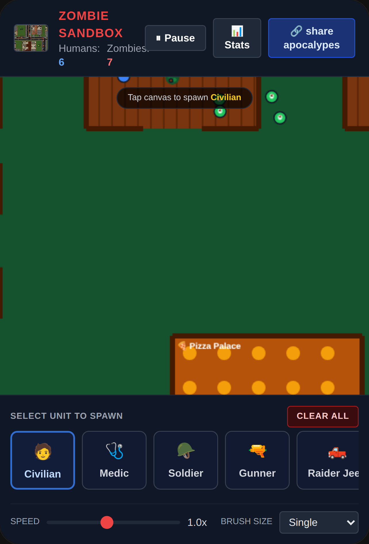 Zombie Sandbox Simulator