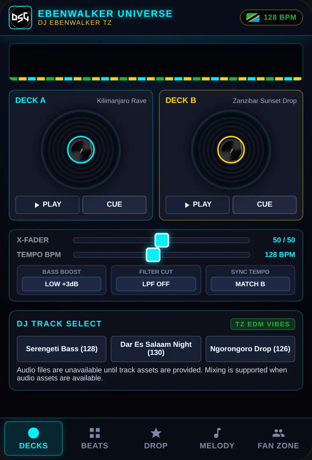 EBENWALKER UNIVERSE - DJ Ebenwalker TZ cover